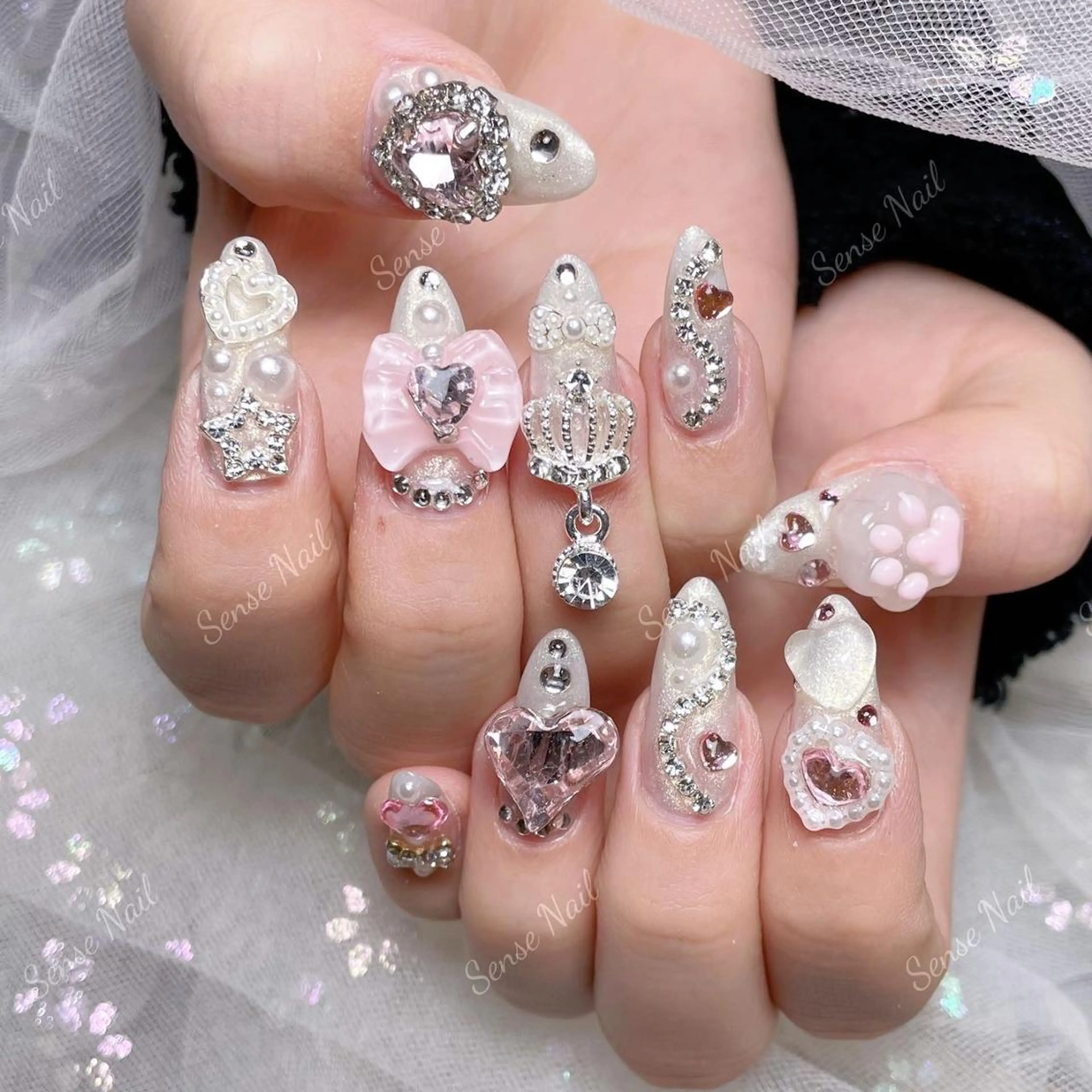 ネイル ハンドネイル Bunny 🐰のネイルデザイン