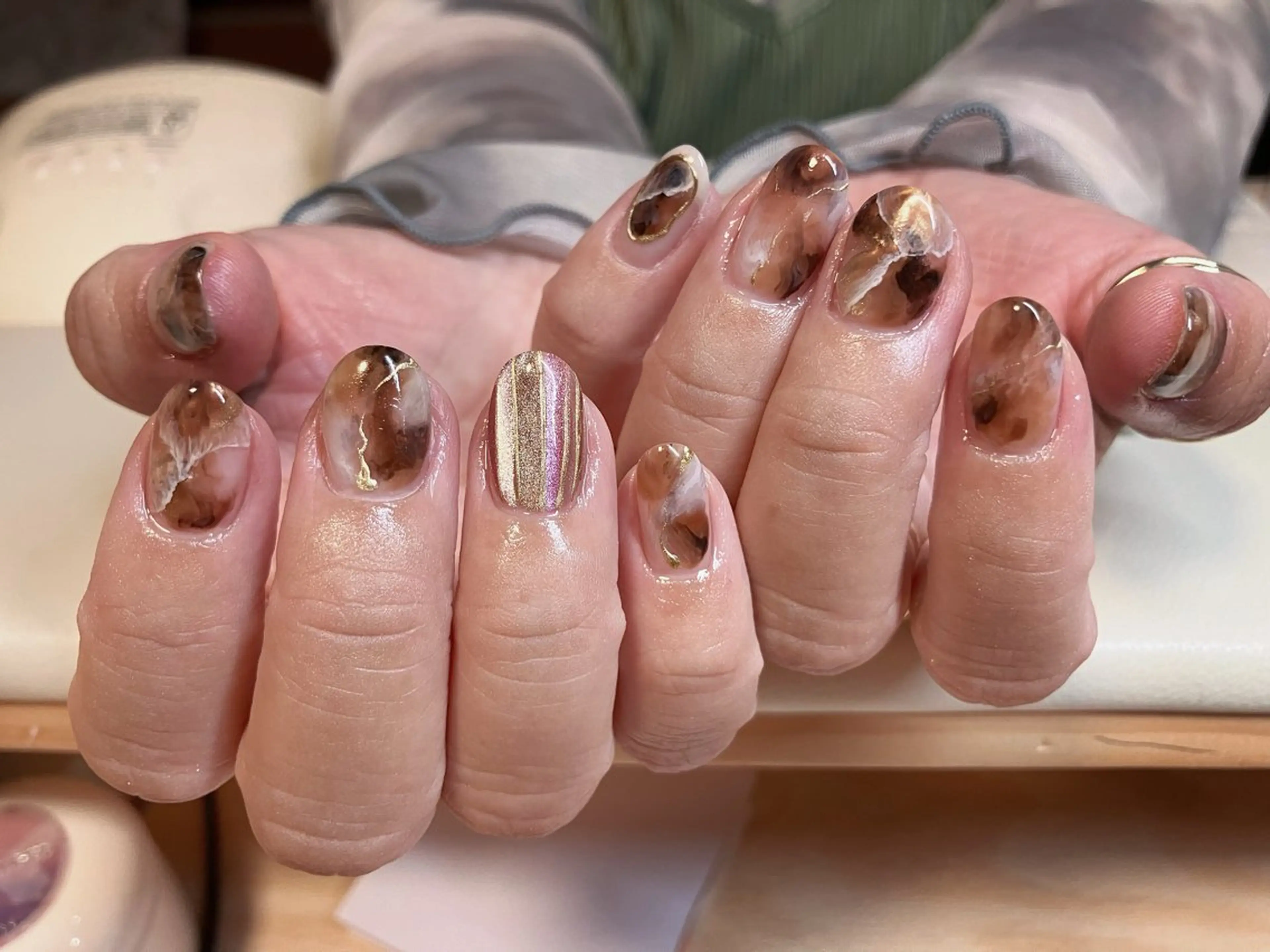 ネイル ハンドネイル RinRin　nail所属・孔 ジンシェンのネイルデザイン