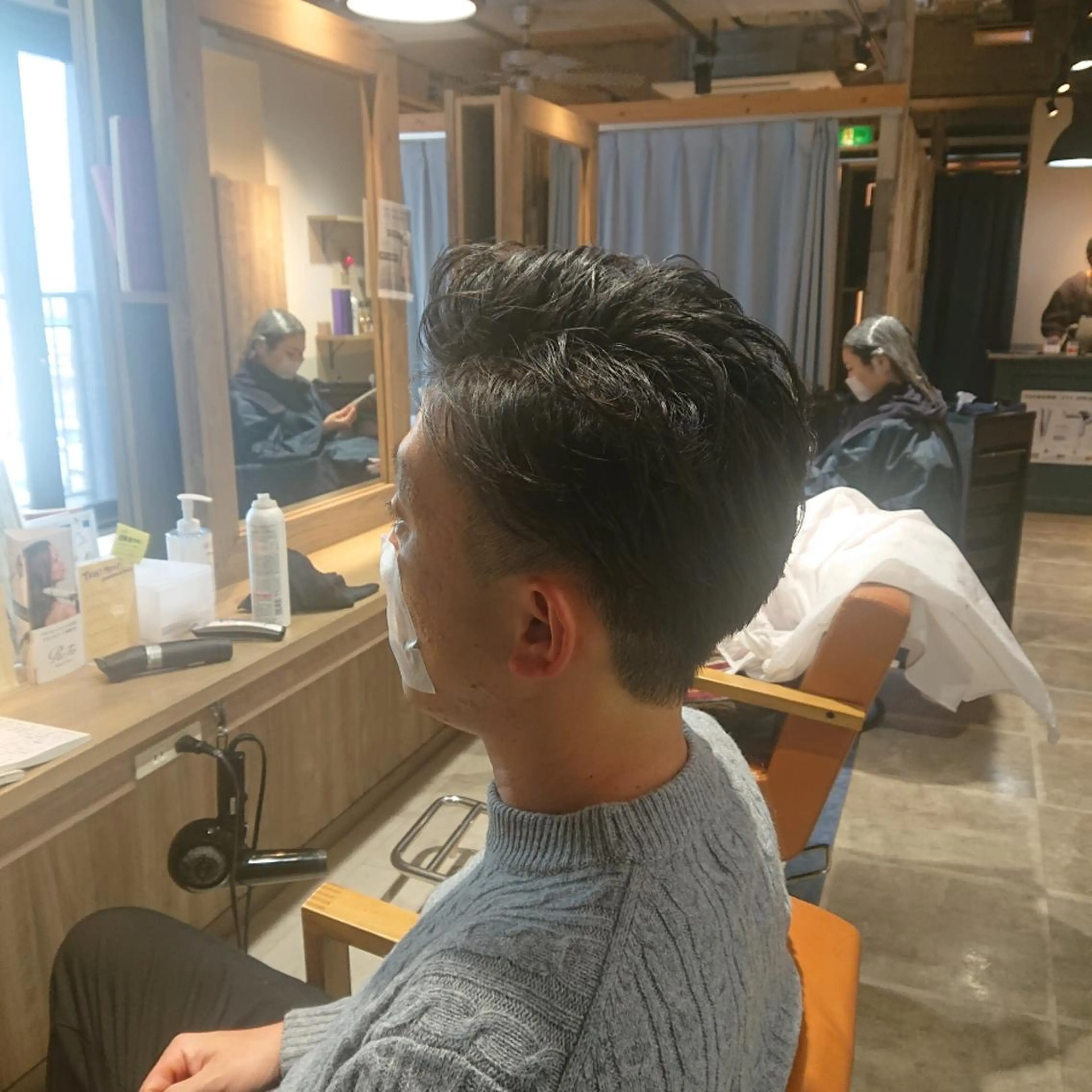 メンズ カット alushe 岡 陽子のヘアスタイル