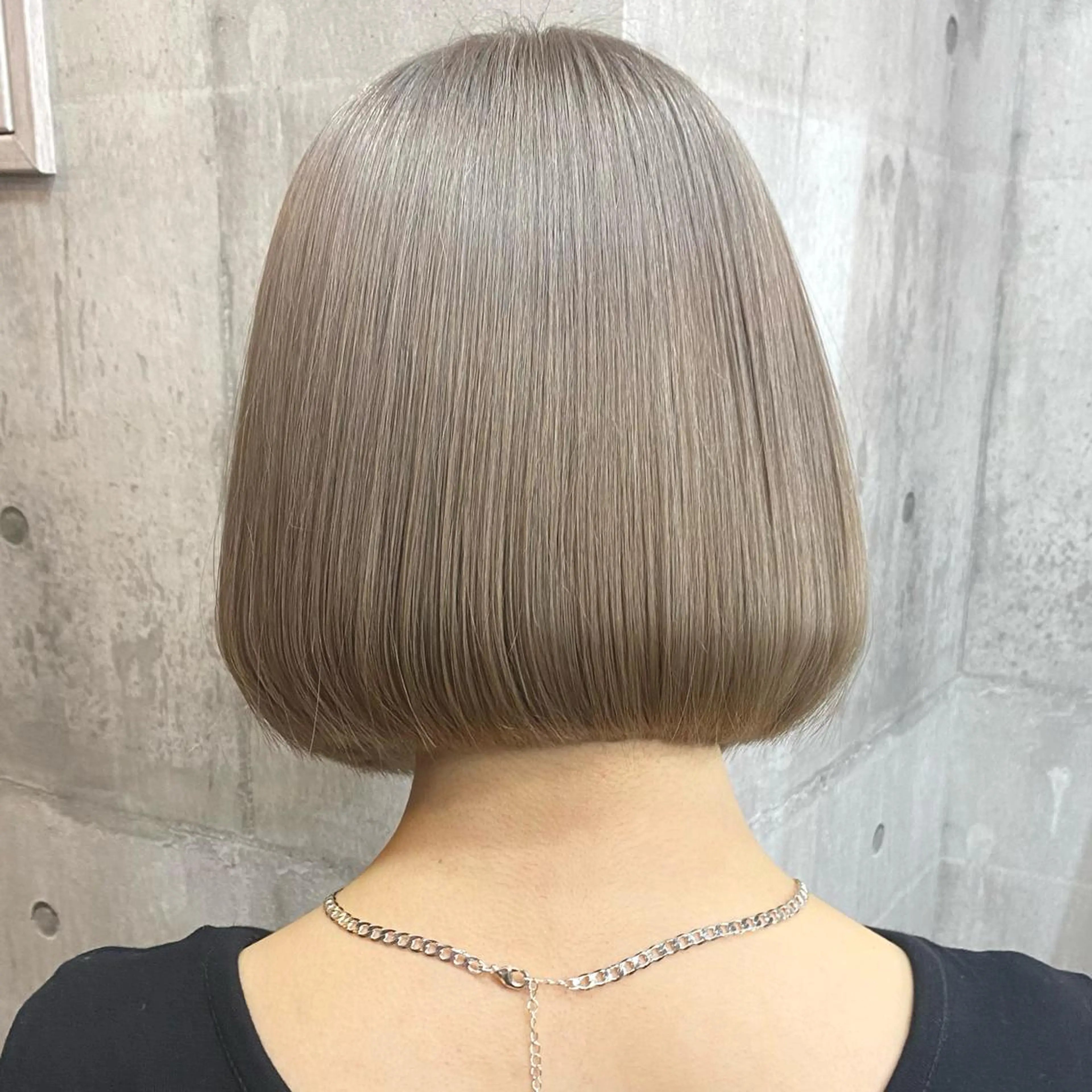 ミディアム カラー ブリーチ ブロンド SHURI❤️‍🔥 中/韓mix ♡のヘアスタイル