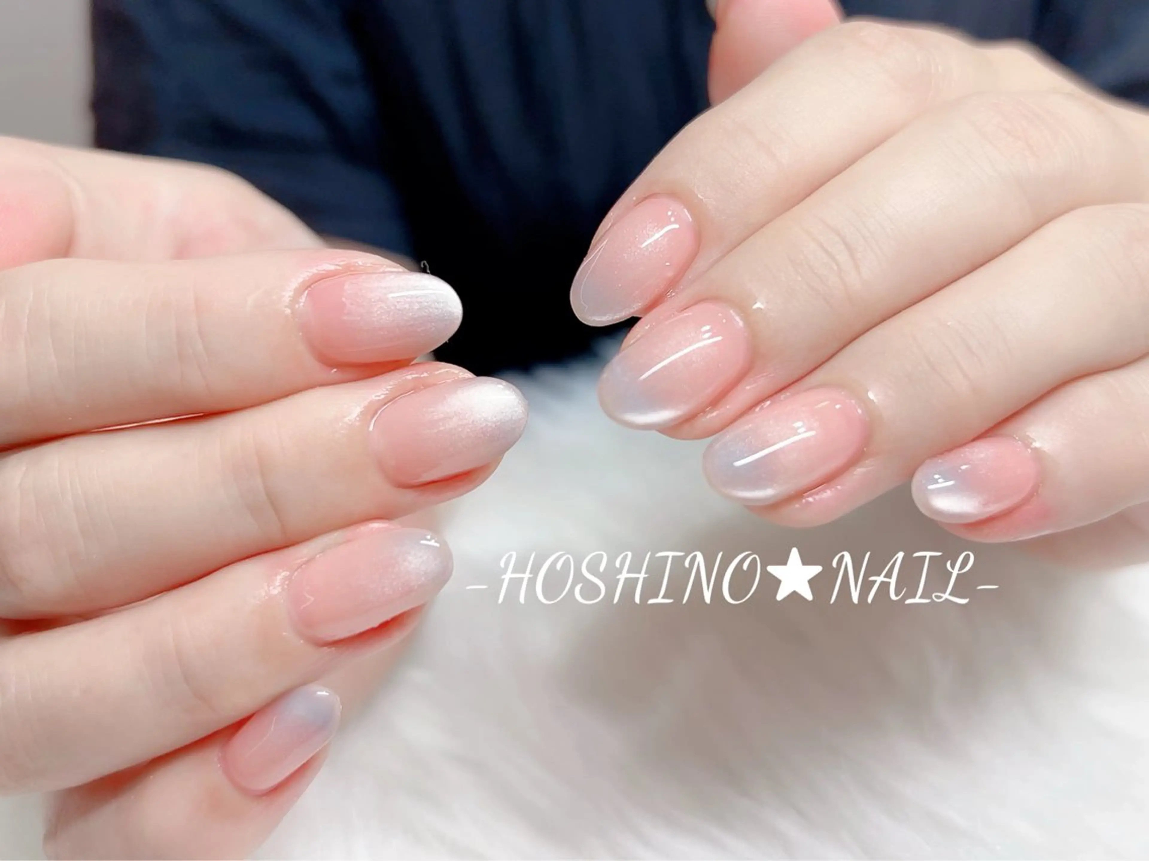 ネイル オーロラネイル チークネイル ドット フットネイル フレンチネイル ハンドネイル ★HOSHINO NAIL★新宿店のネイルデザイン