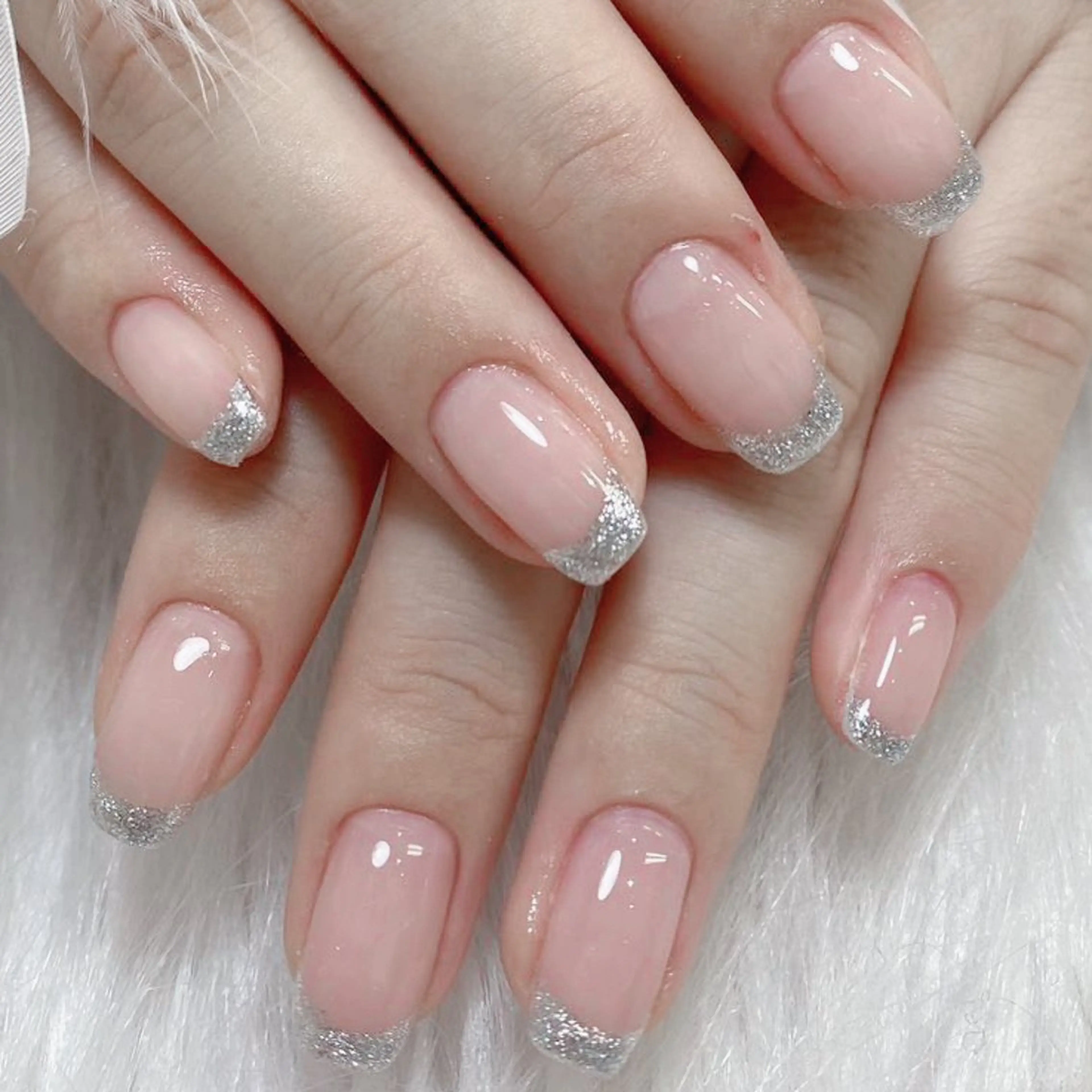 ネイル アートネイル オーロラネイル ガーリー キラキラネイル 韓国ネイル ハンドネイル Diamond NAIL✨のネイルデザイン