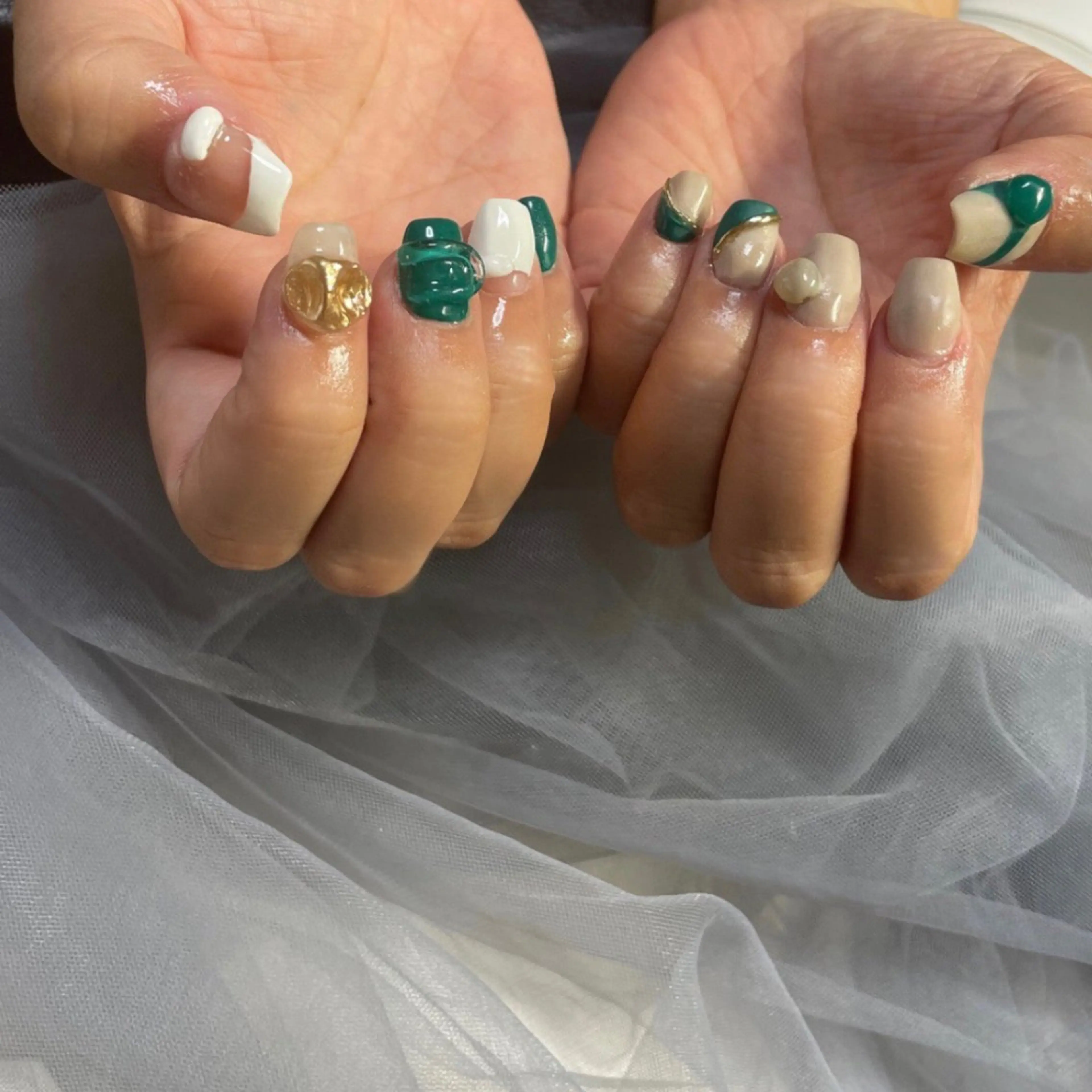 ネイル スカルプネイル nail salon Be.のネイルデザイン