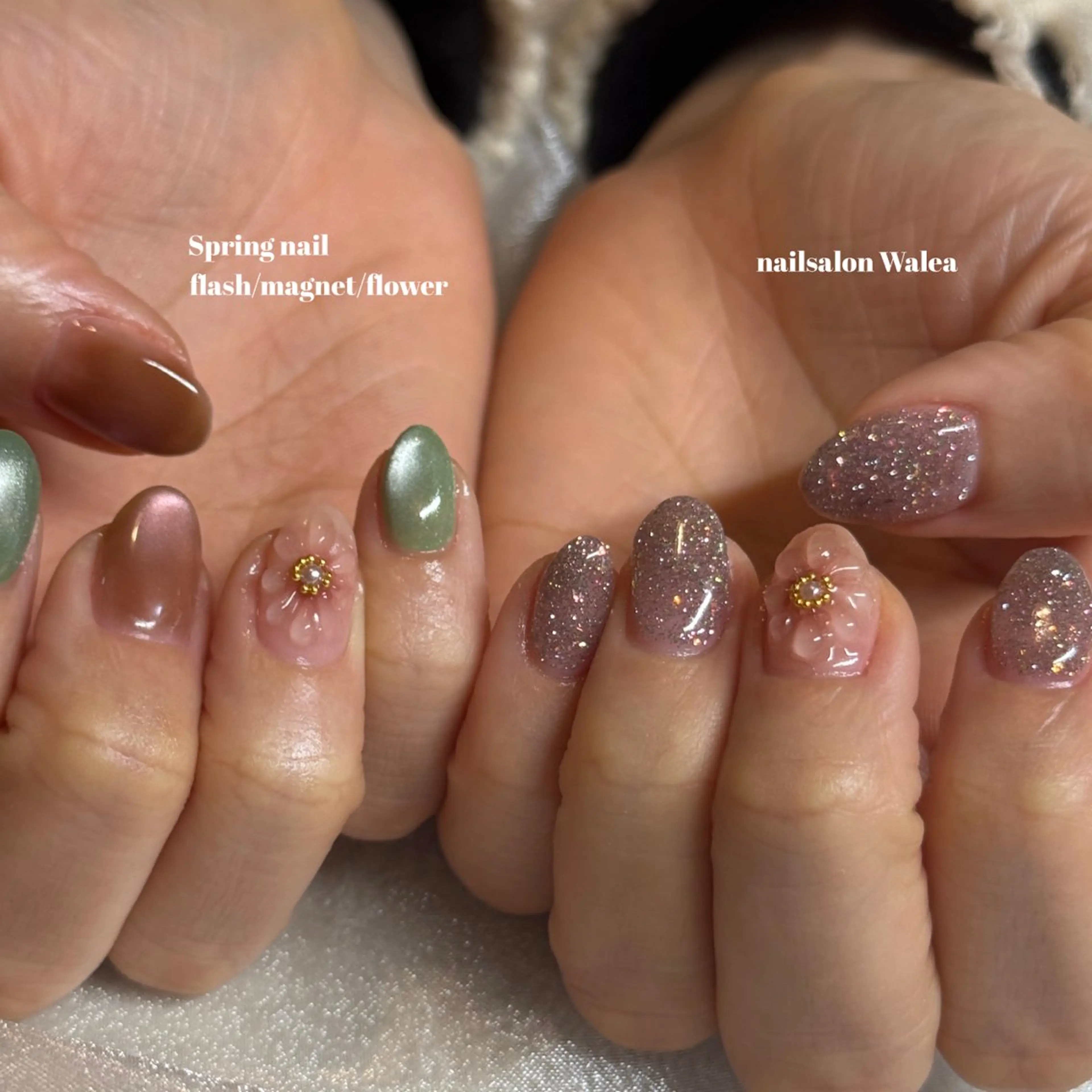 ネイル ハンドネイル nail salon waleaのネイルデザイン