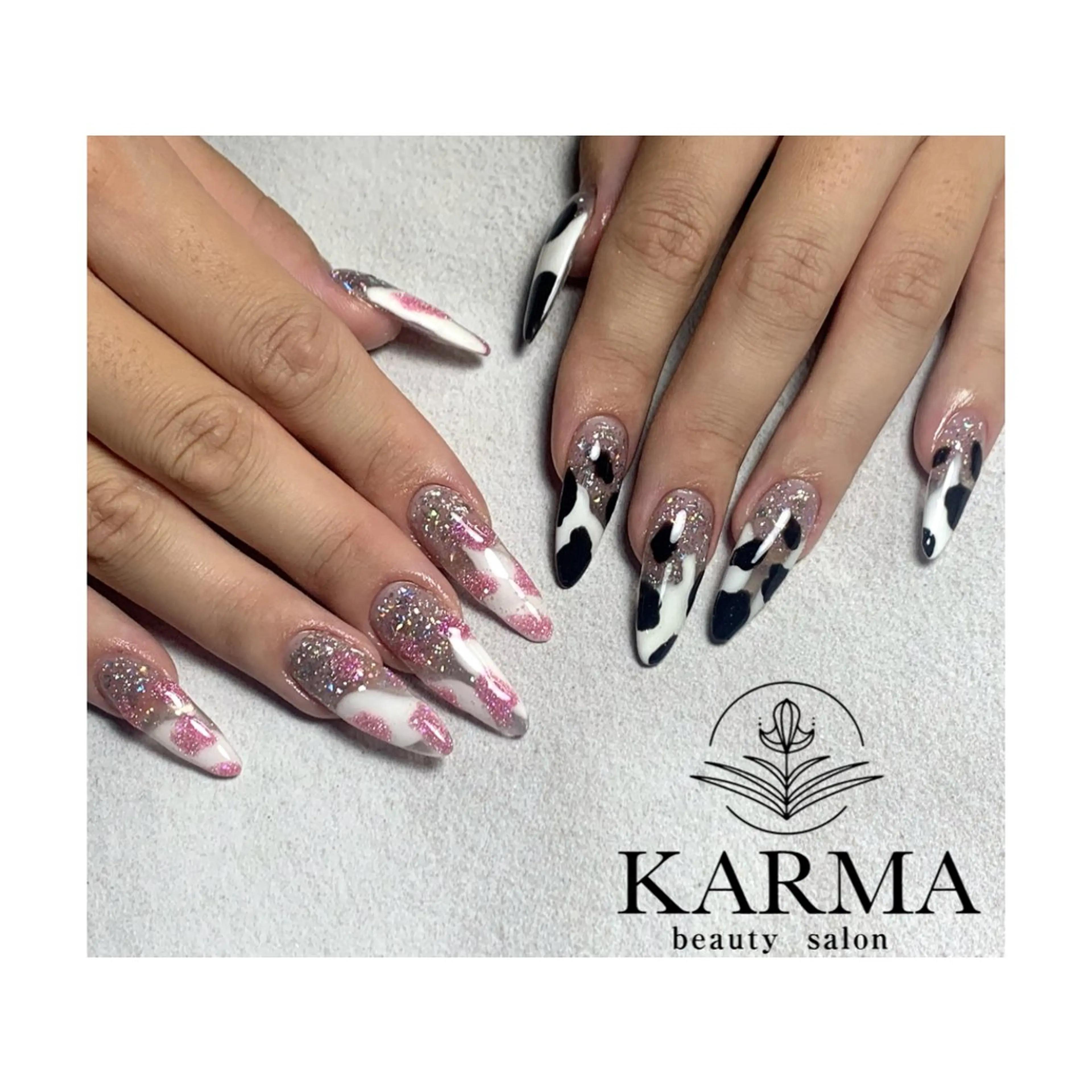 ロング ネイル ハンドネイル KARMA salonのネイルデザイン