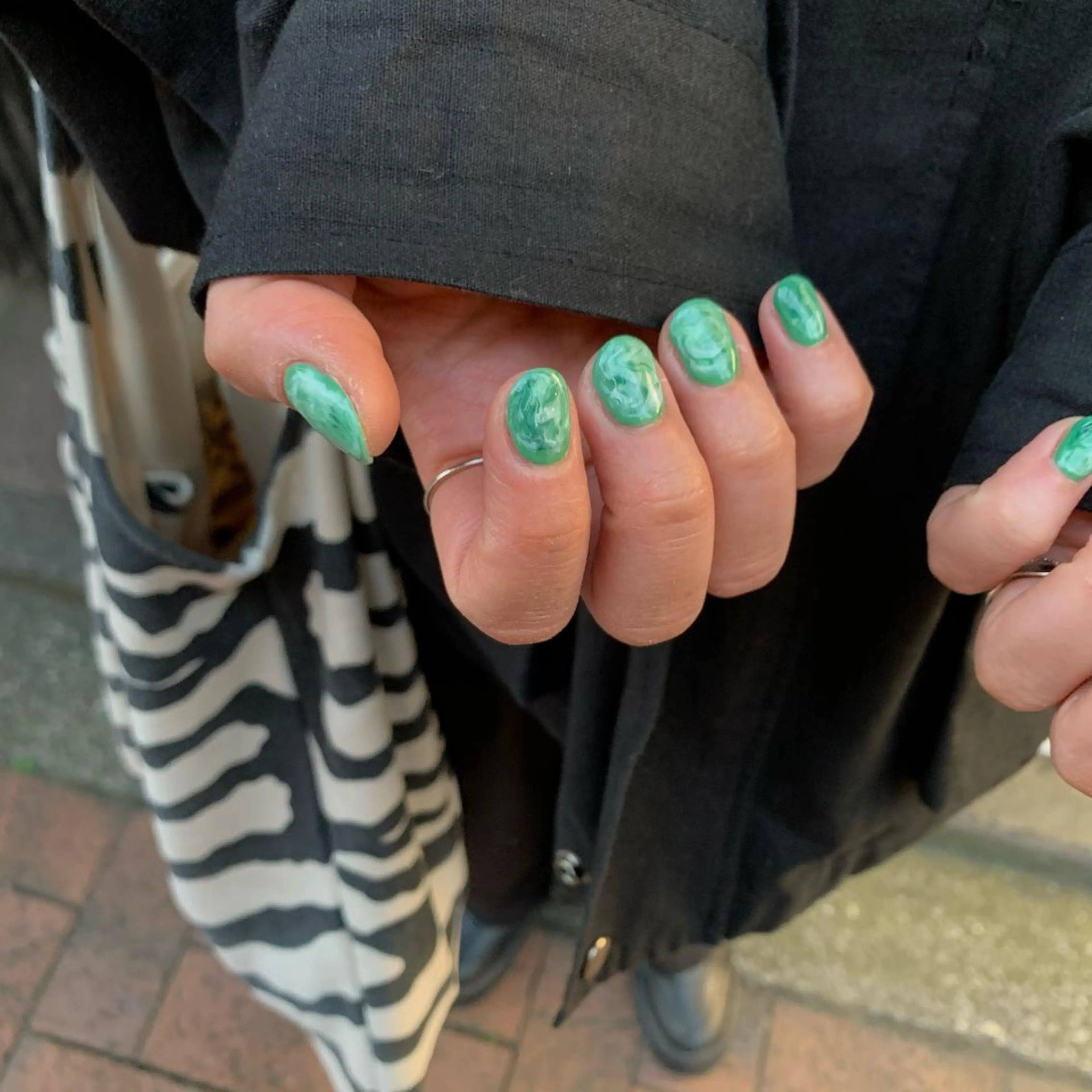 ネイル ハンドネイル 【韓国ヘア・ネイル】 HINATA🍒のネイルデザイン