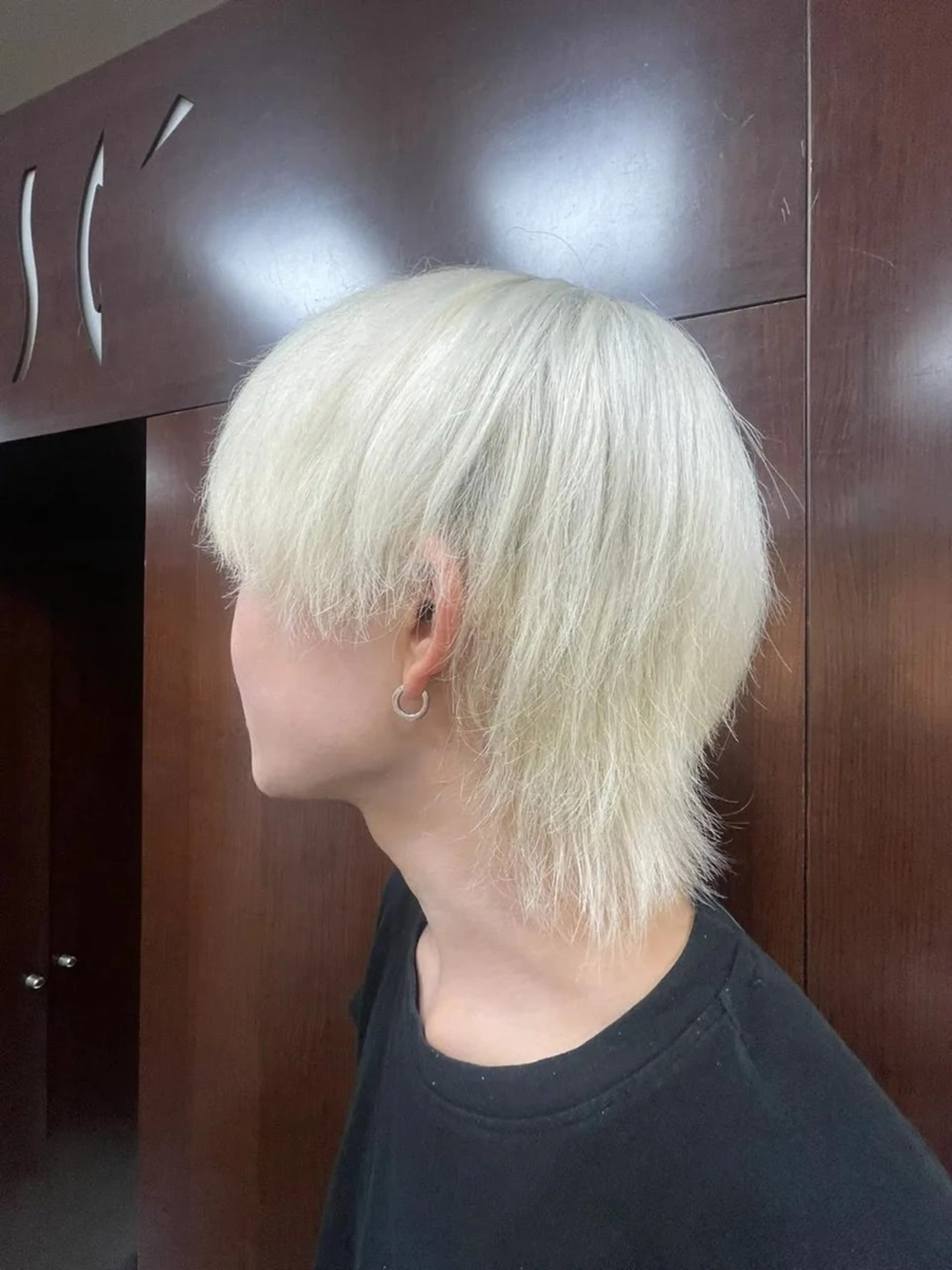 メンズ メンズブリーチ アリヤマ メイカのヘアスタイル