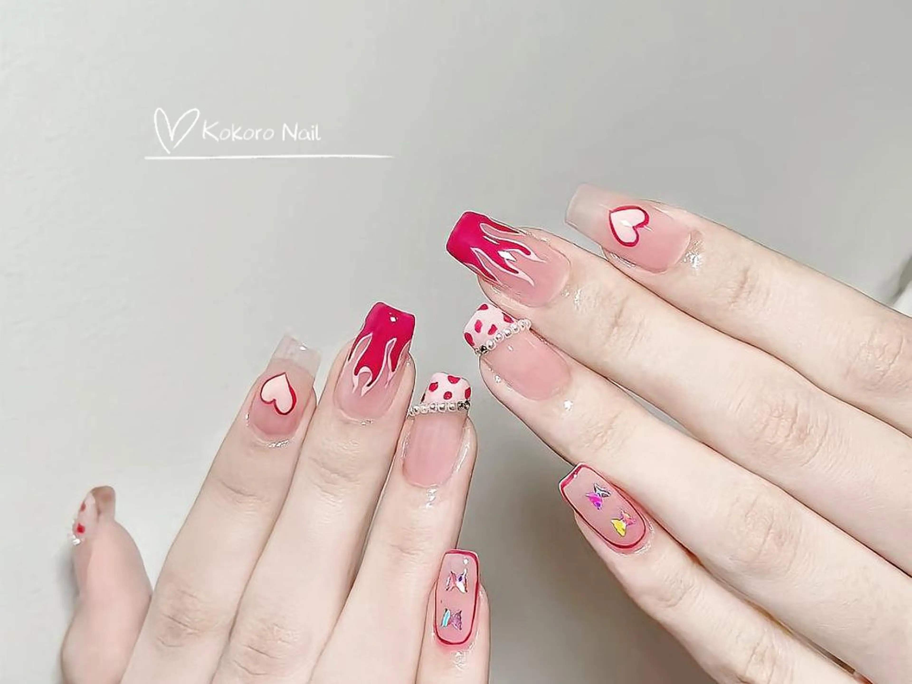 ネイル ハンドネイル 💗KOKORO NAIL💗のネイルデザイン