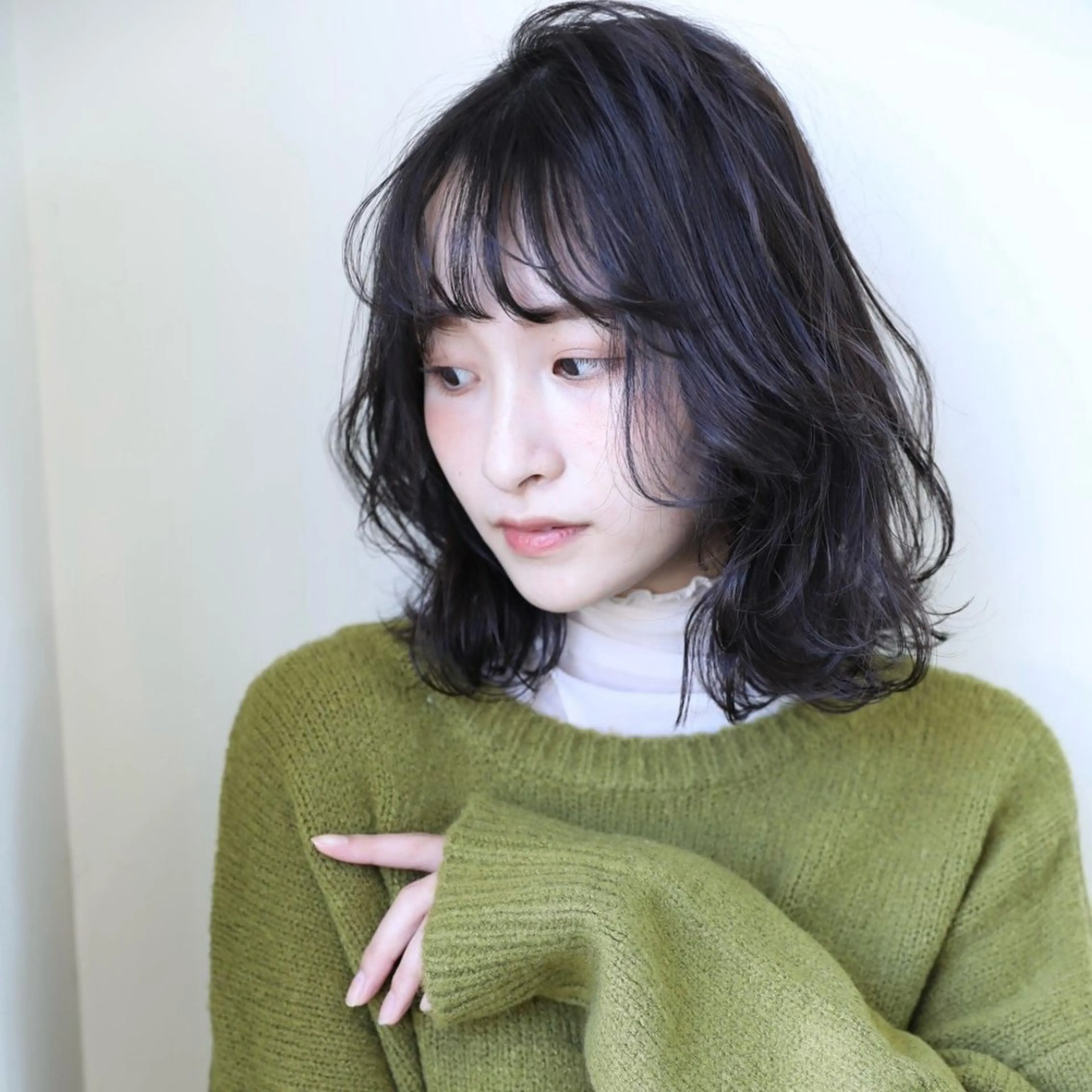 ミディアム 髪質改善透明感カラー ayukaのヘアスタイル