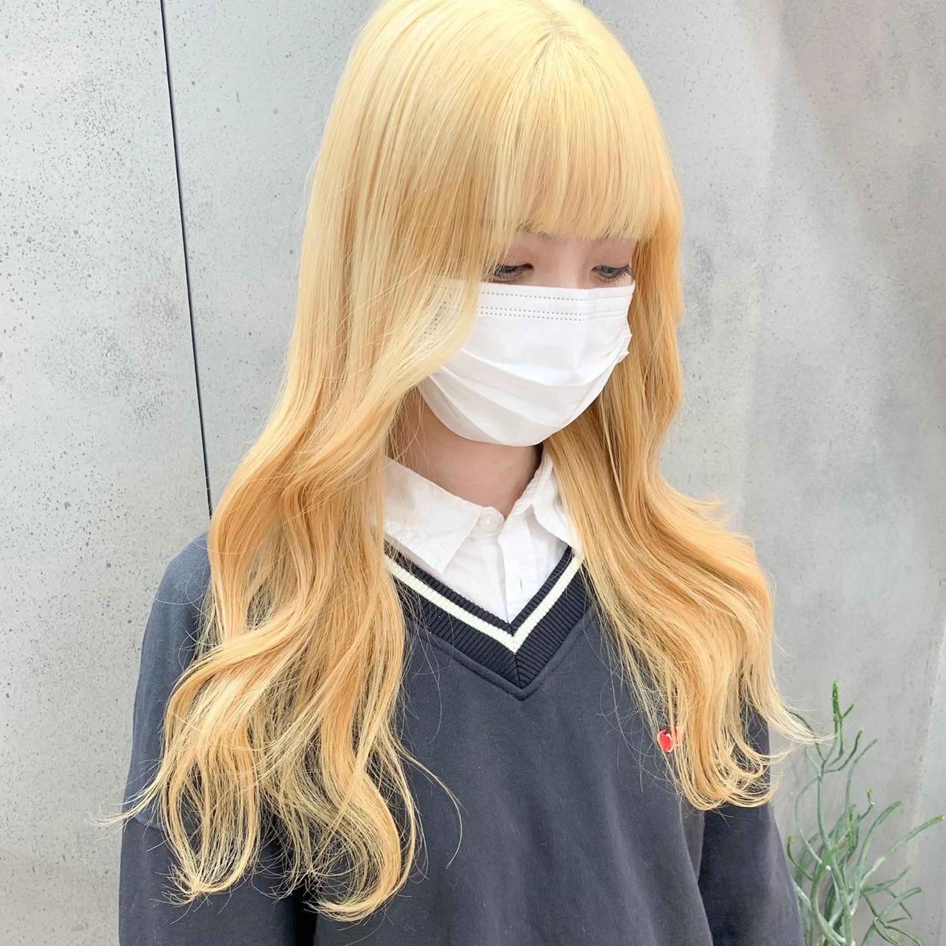 ロング カラー raika .のヘアスタイル