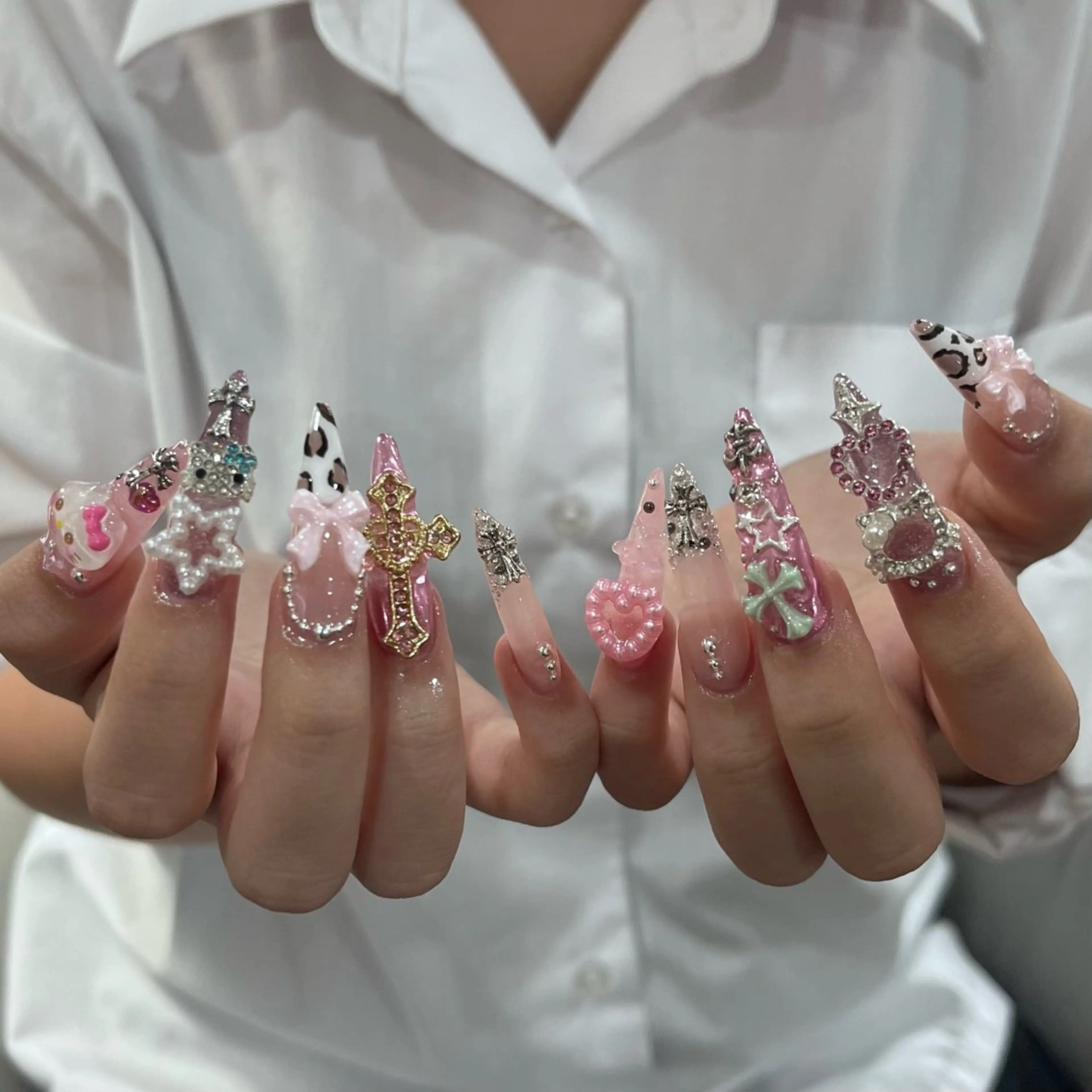 ネイル 韓国ネイル ワンホンネイル ハンドネイル ハンドケア Chang _Nailのネイルデザイン