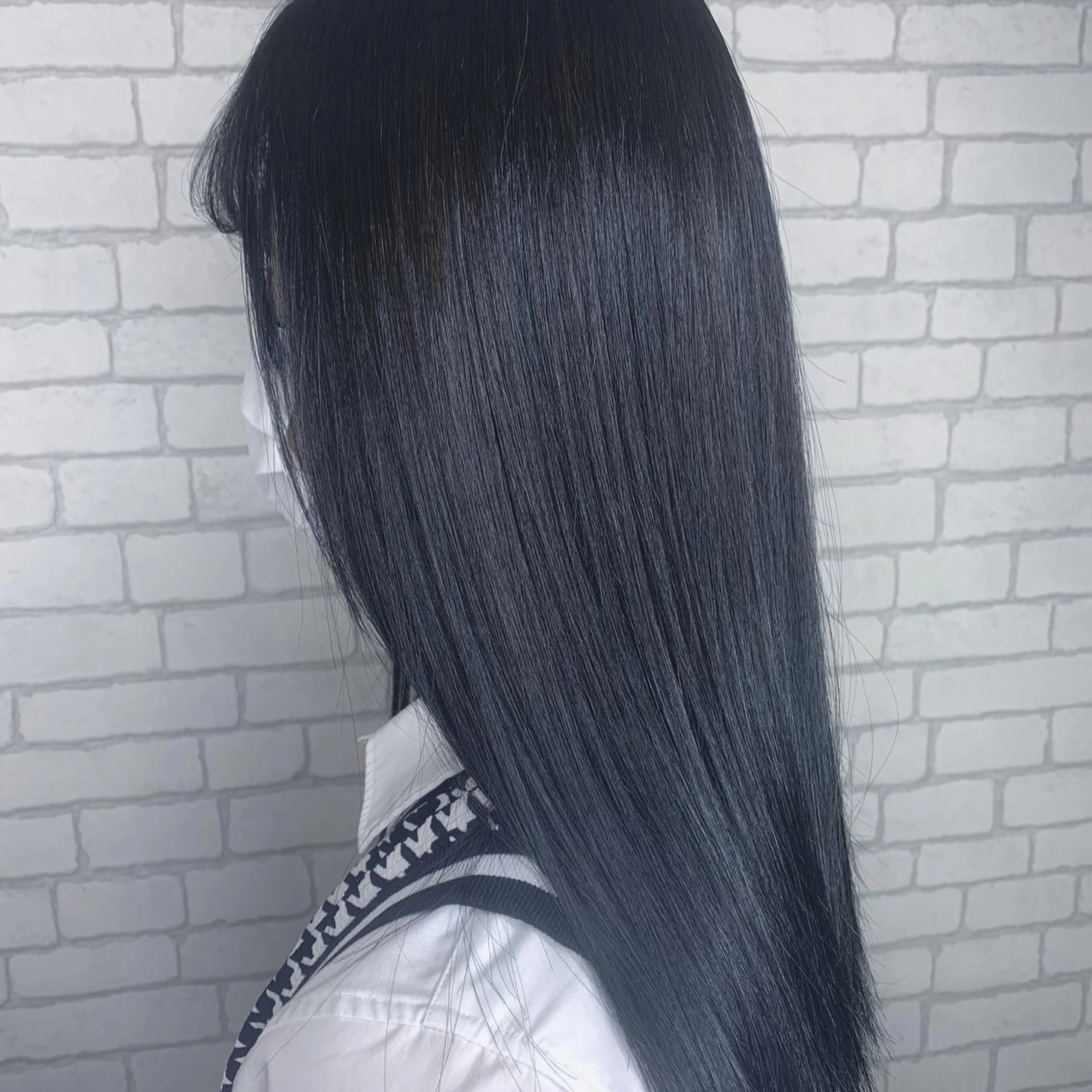 セミロング カラー 縮毛矯正 トリートメント 🦄鹿島 叶夢🦄のヘアスタイル