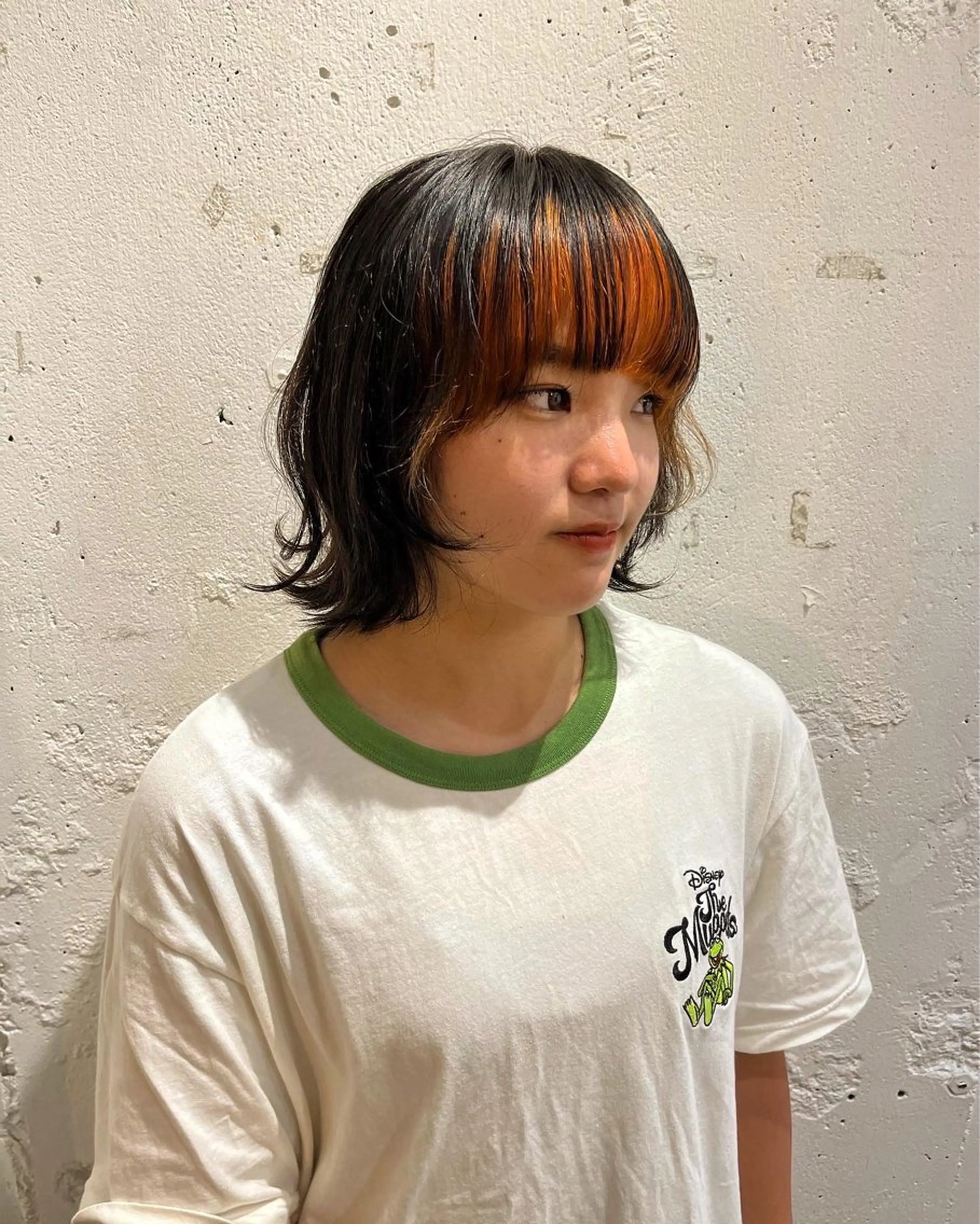 ミディアム カラー パーマ ヘアアレンジ メンズ キッズ ✴︎UNU ✴︎モエカのヘアスタイル