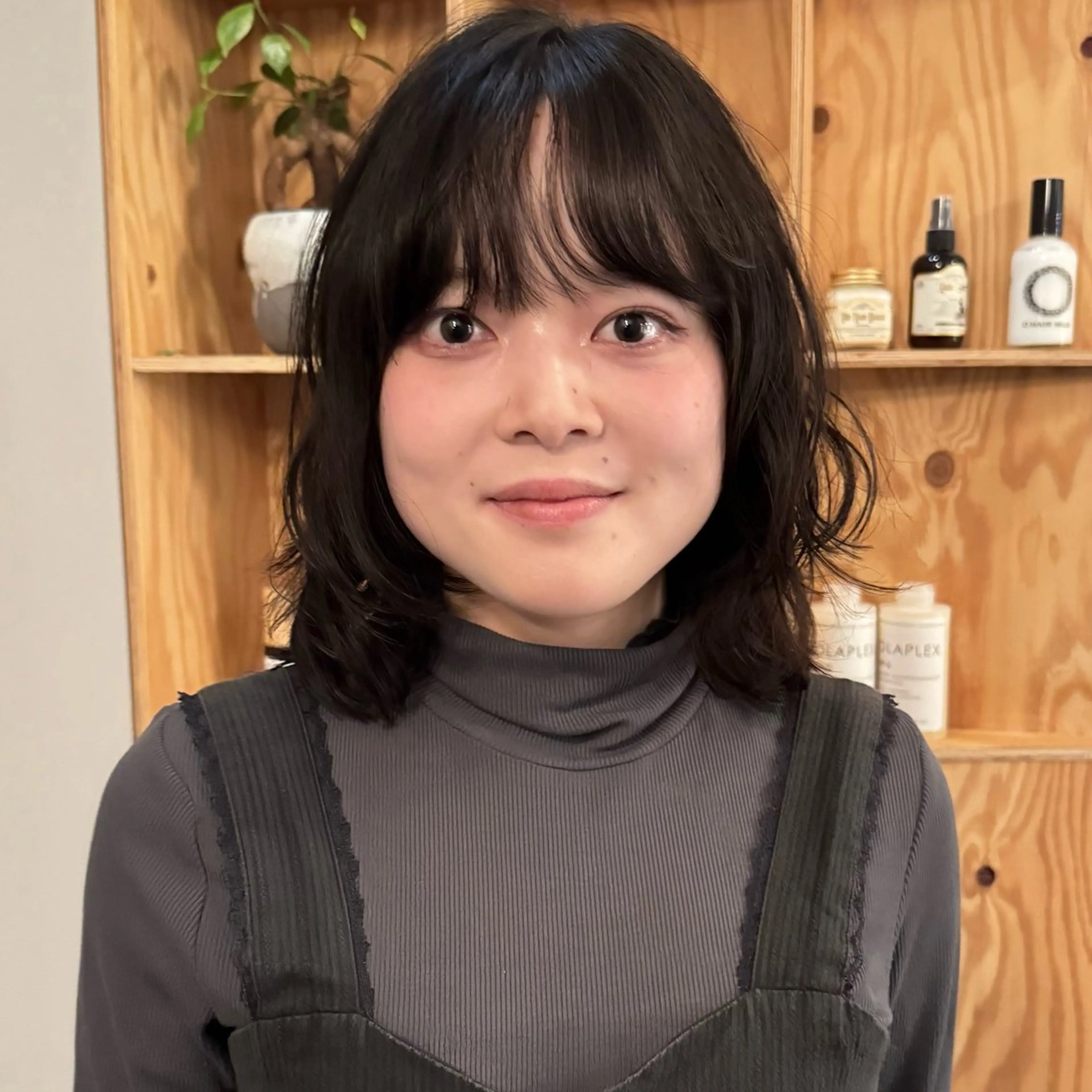 ミディアム カラー パーマ カット パーマ トリートメント 🌿レイヤーボブ/パ ーマ🌿 木梨健太のヘアスタイル