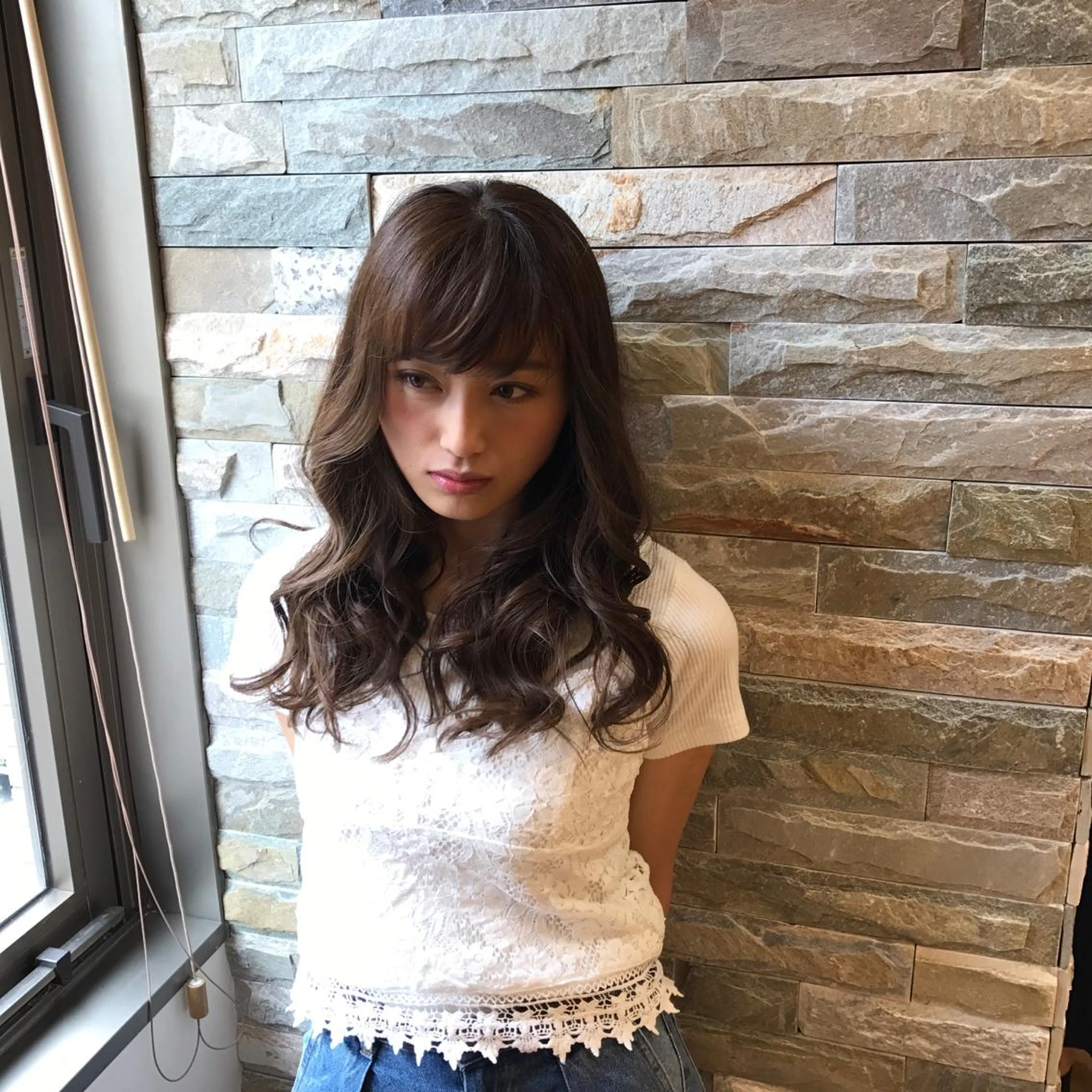 ロング カラー little×link 福岡所属・littlelink キタジマのヘアスタイル