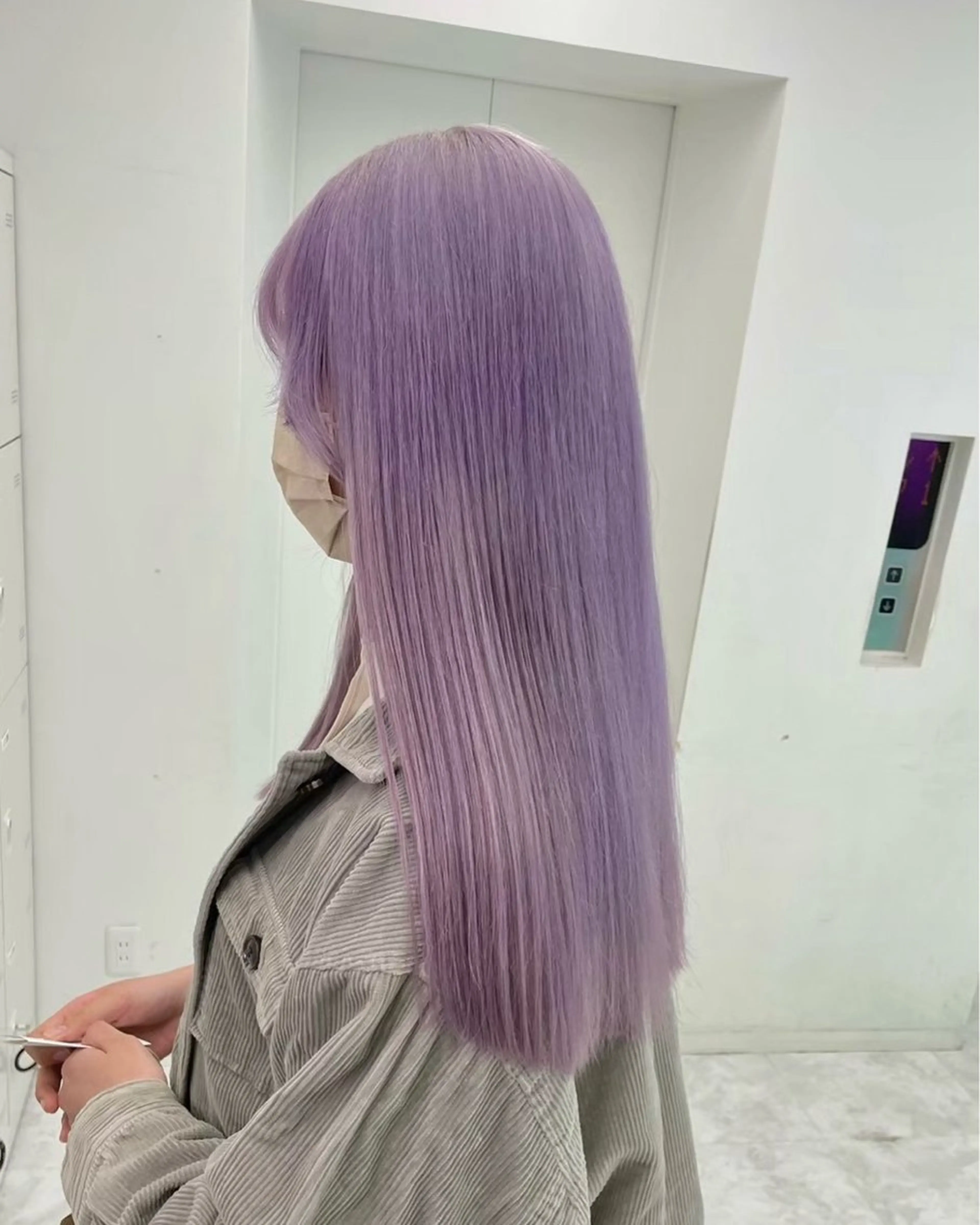 ロング カラー ヘアカラー トリートメント ヘッドスパ ヘアセット 上野/駅近　徒歩5分 /ハイトーン/えみるのヘアスタイル