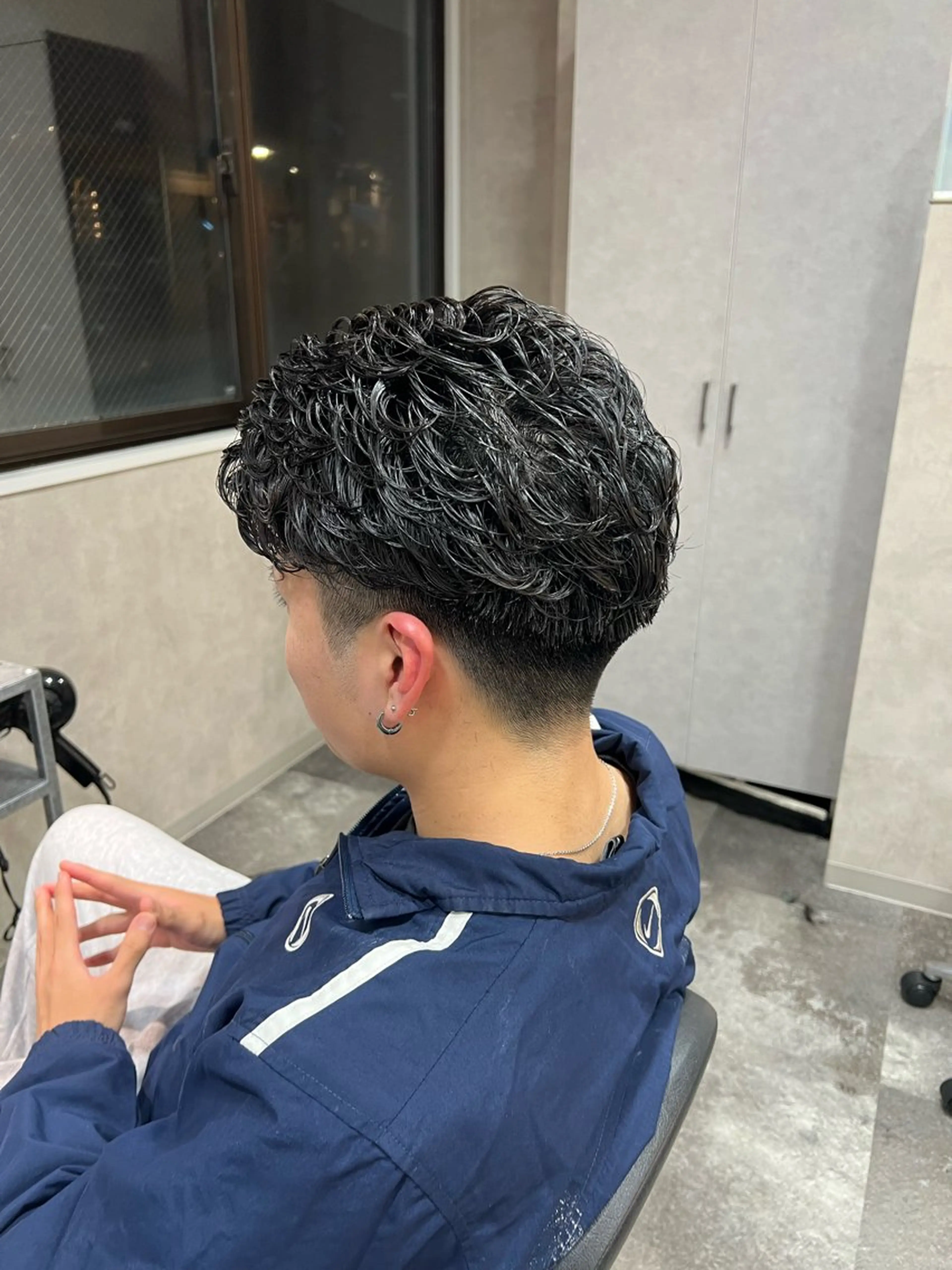 ショート パーマ ヘアアレンジ メンズ メンズパーマ カット パーマ メンズ特化/カラー/ パーマ/ケイシンのヘアスタイル
