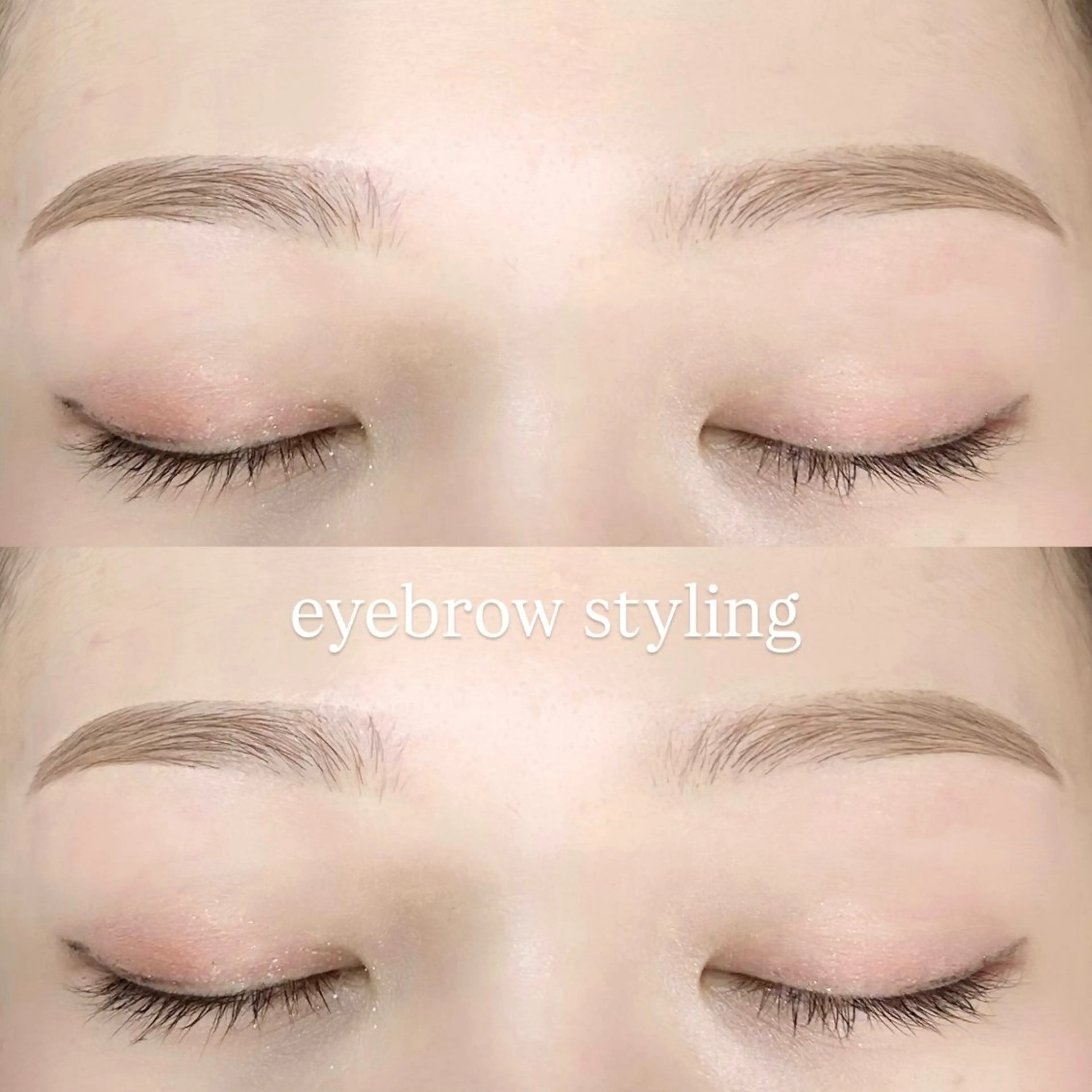 🩵眉毛スタイリング【wax、間引き、メイク込み】🩵の写真