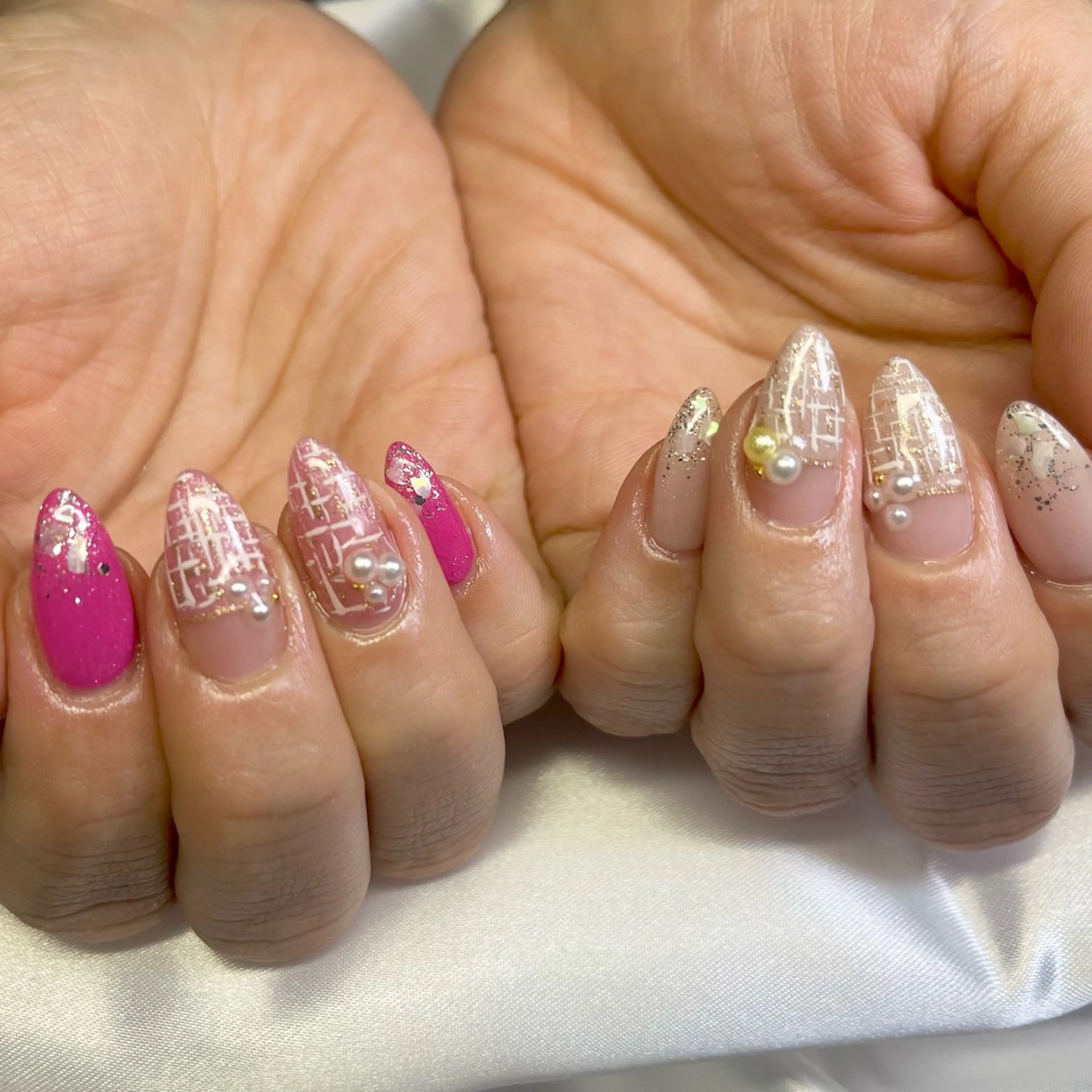 ネイル ハンドネイル . 未來のネイルデザイン