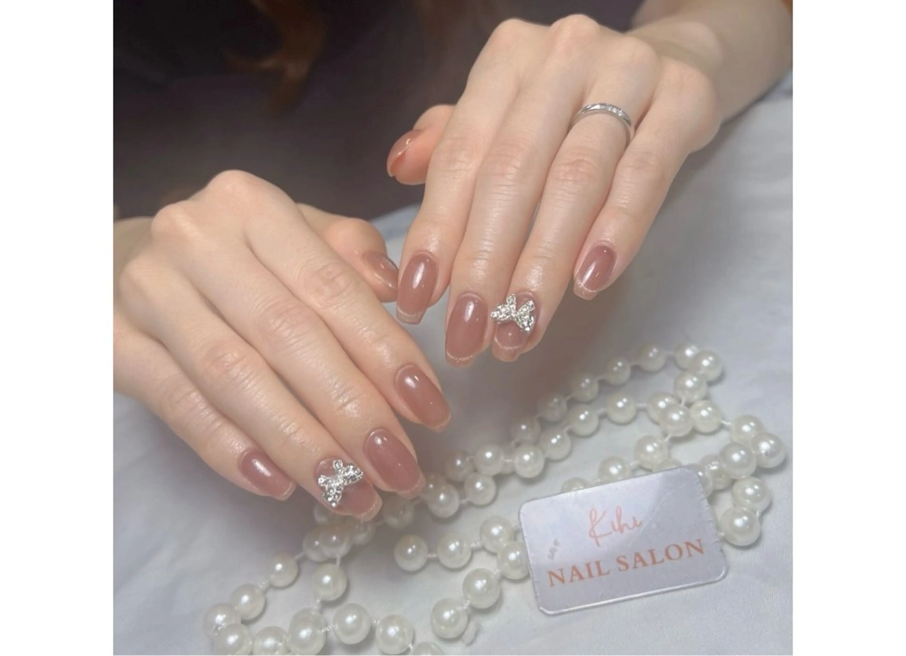 ネイル アートネイル フレンチネイル ジェルネイル グラデーション 韓国ネイル Nail Salon kihi大塚店のネイルデザイン