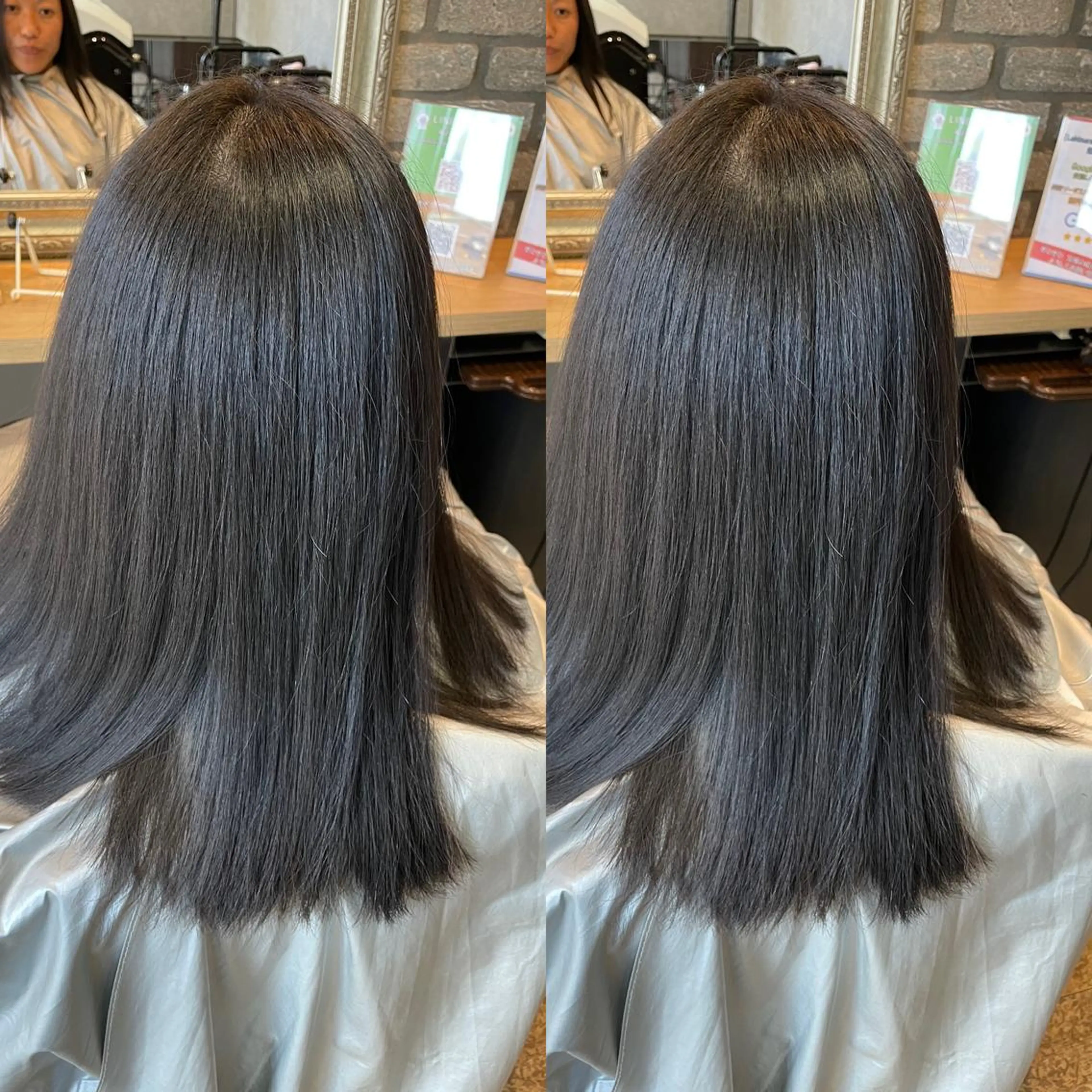 ミディアム 縮毛矯正 Labimani所属・中村 弘仁のヘアスタイル