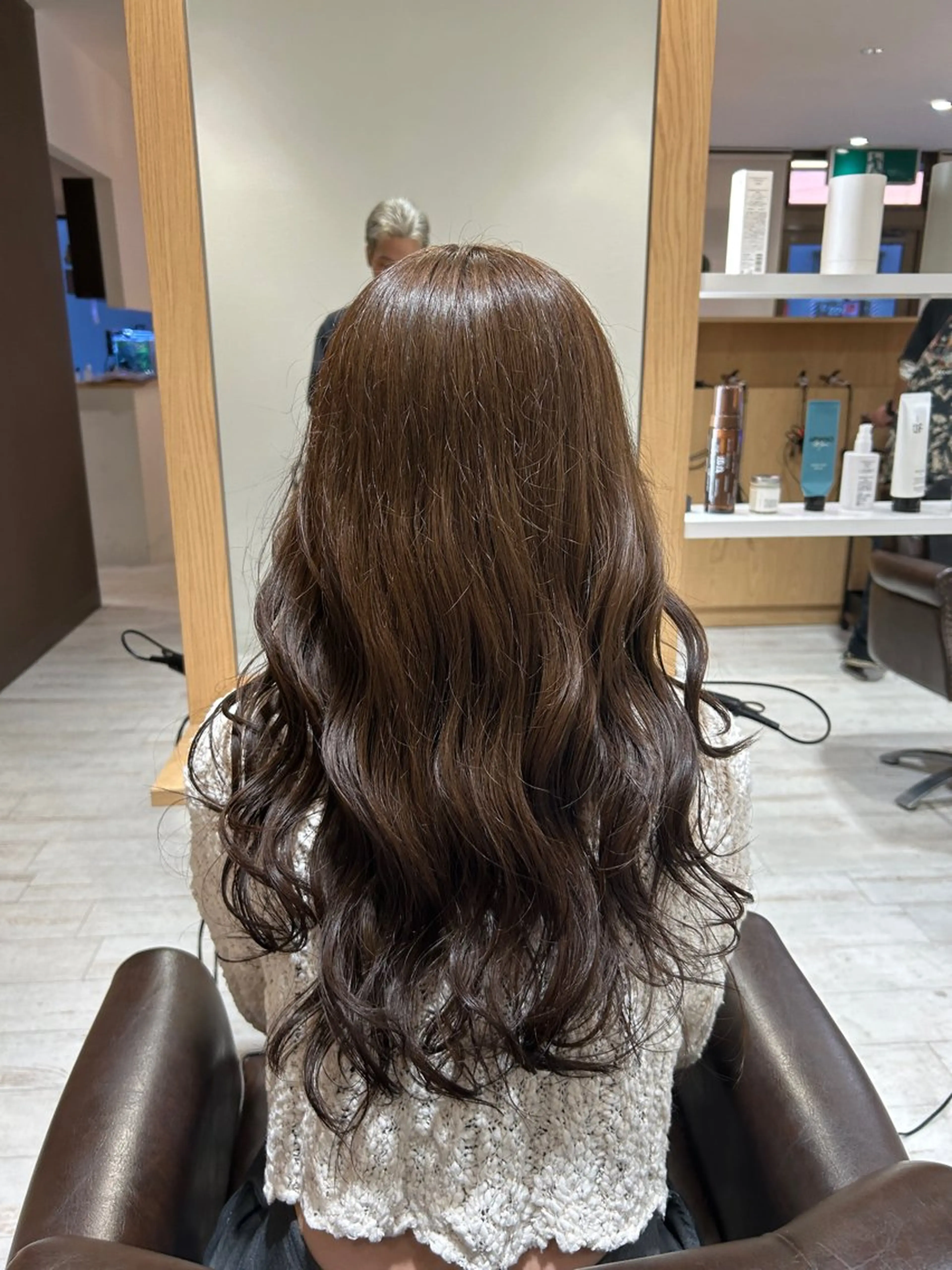カラー ベージュカラー Hattori Ryukiのヘアスタイル