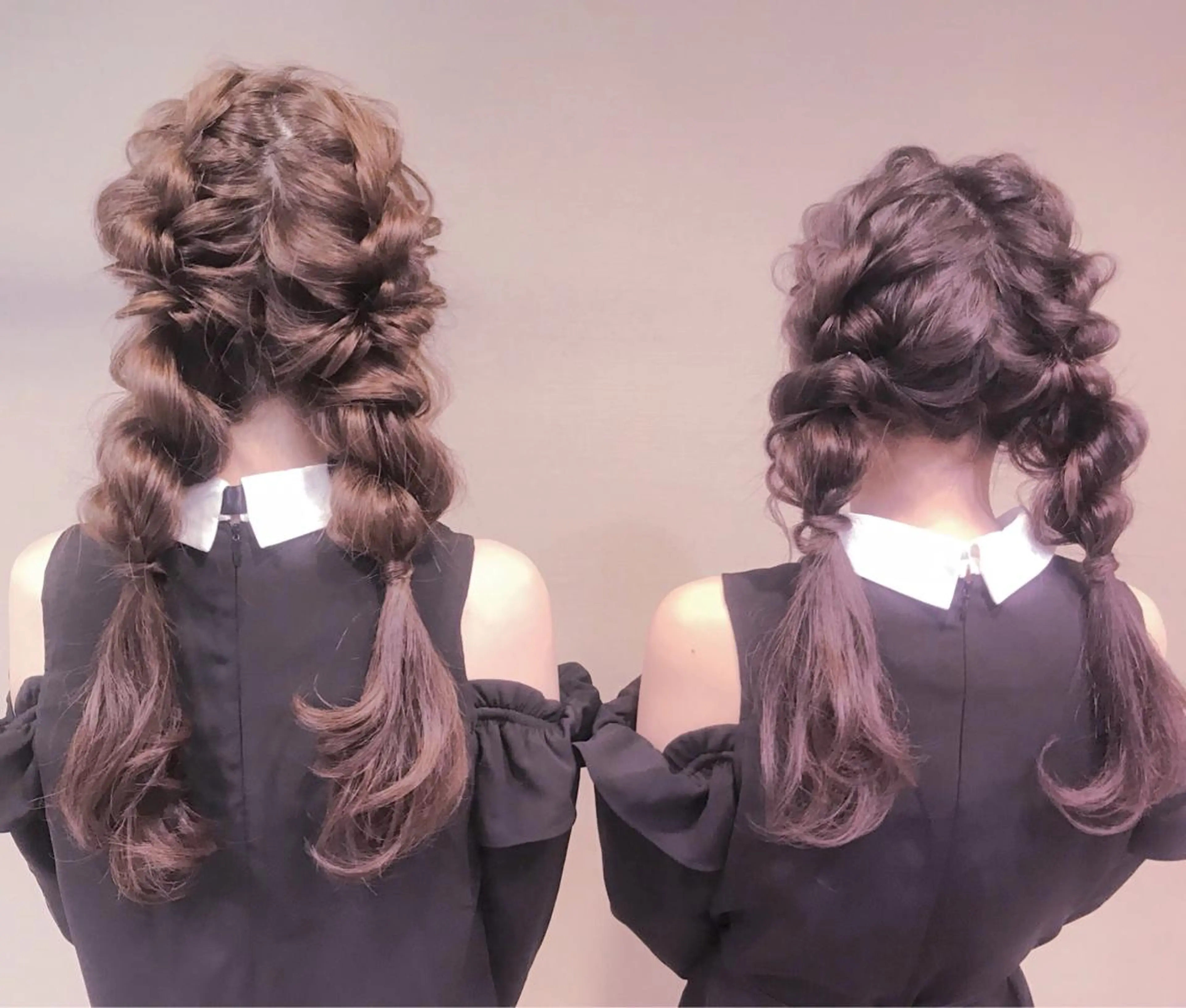 ロング ヘアアレンジ ヘアセット Aries🫧 missa𓂃🤍のヘアスタイル