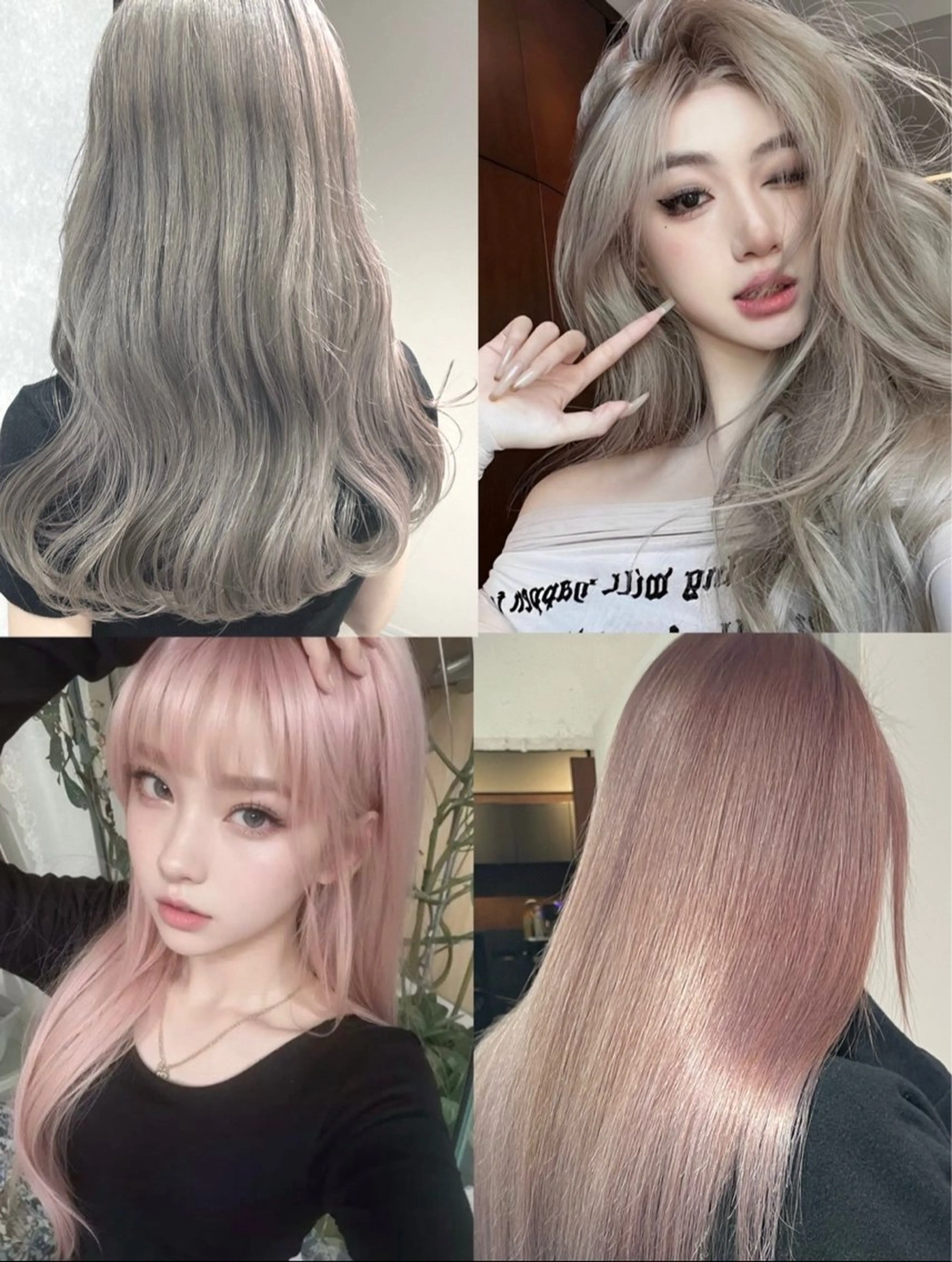 ロング カラー ブリーチ カット ヘアカラー 栄/矢場町/ Yasuyoのヘアスタイル