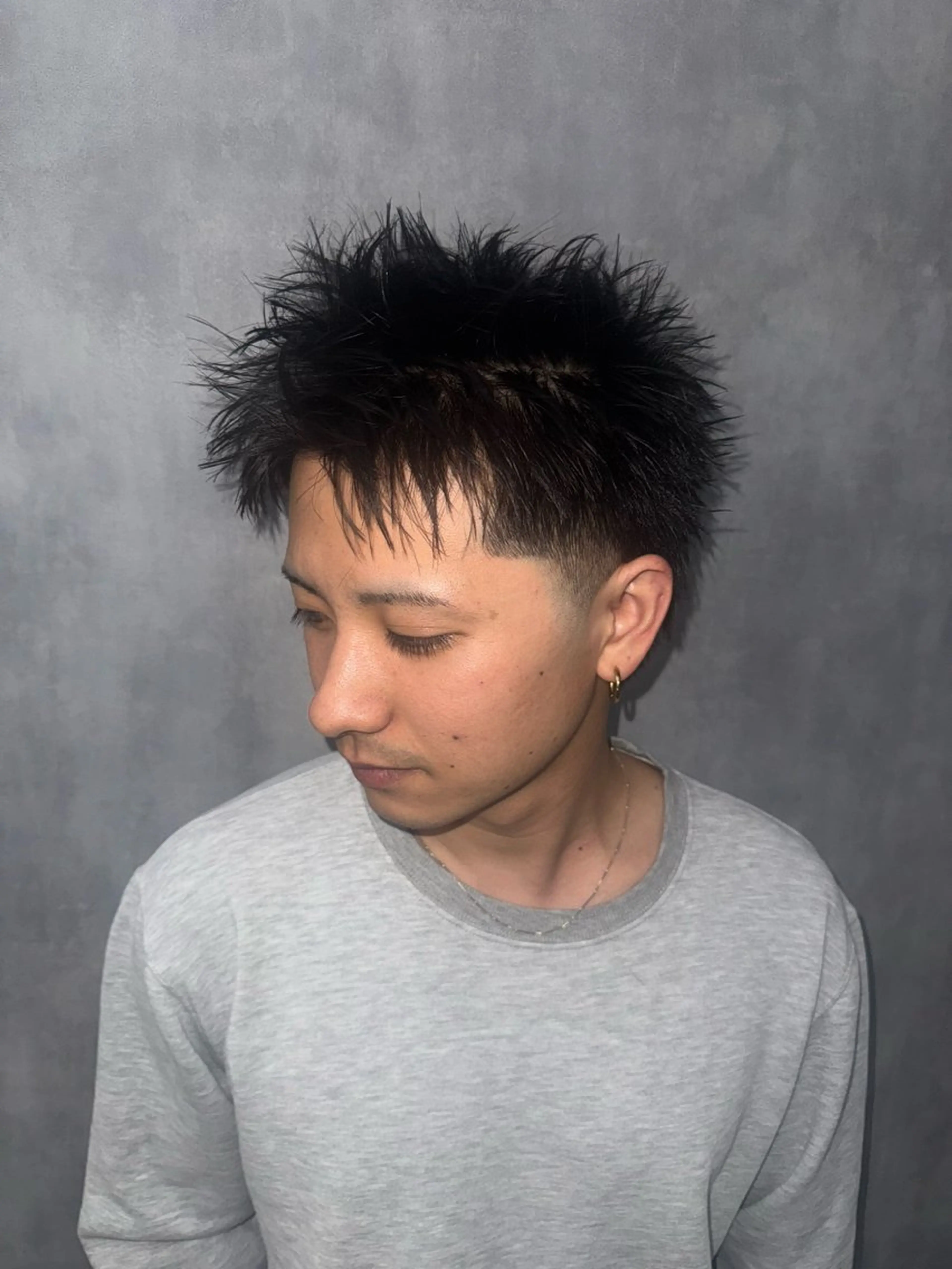 ショート カラー パーマ メンズ &CREW パーマ 特化 / KOHEYのヘアスタイル