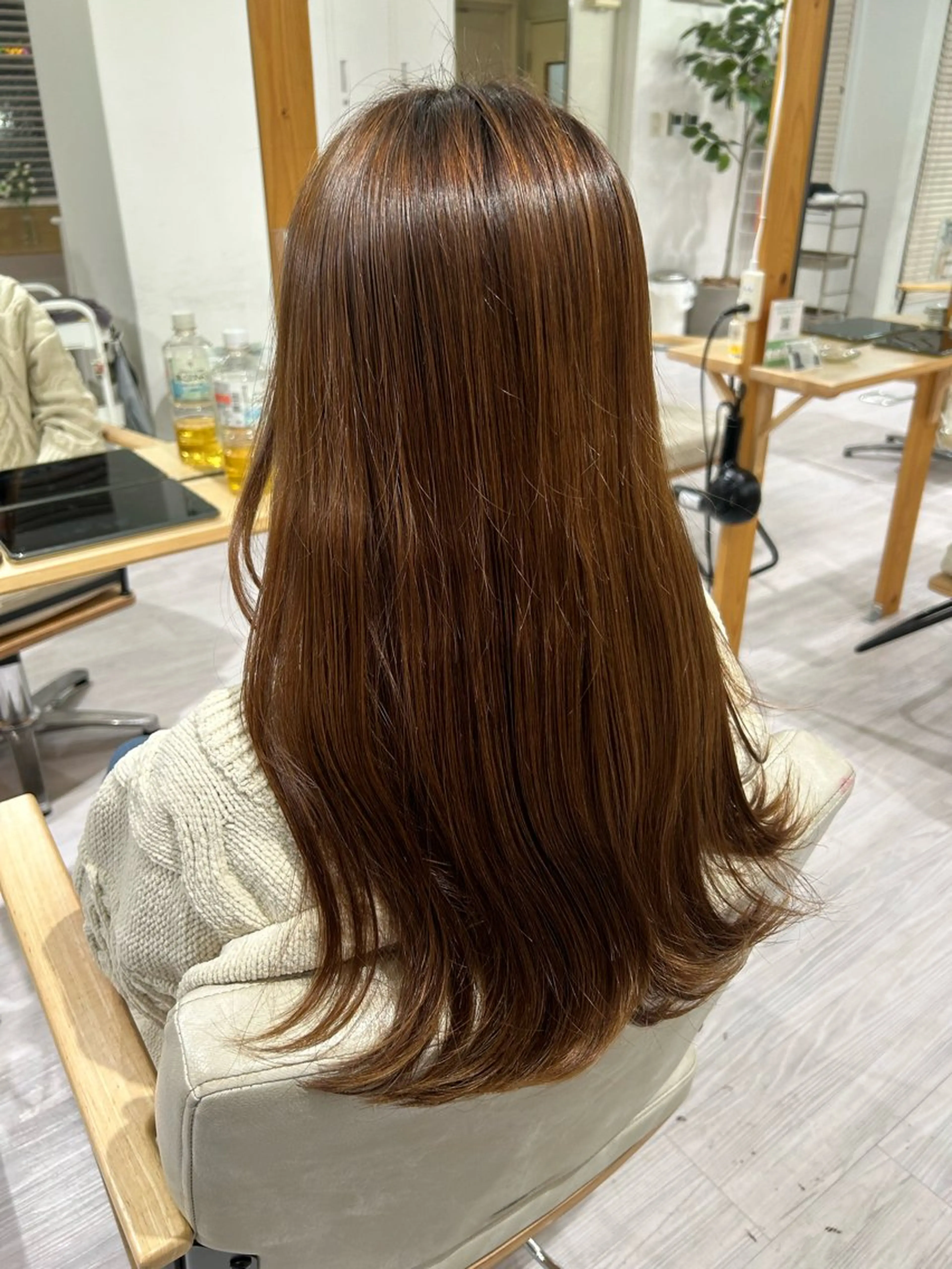 ミディアム カラー 🧸MAKOTO🧸 ✂︎💚Rico💚のヘアスタイル