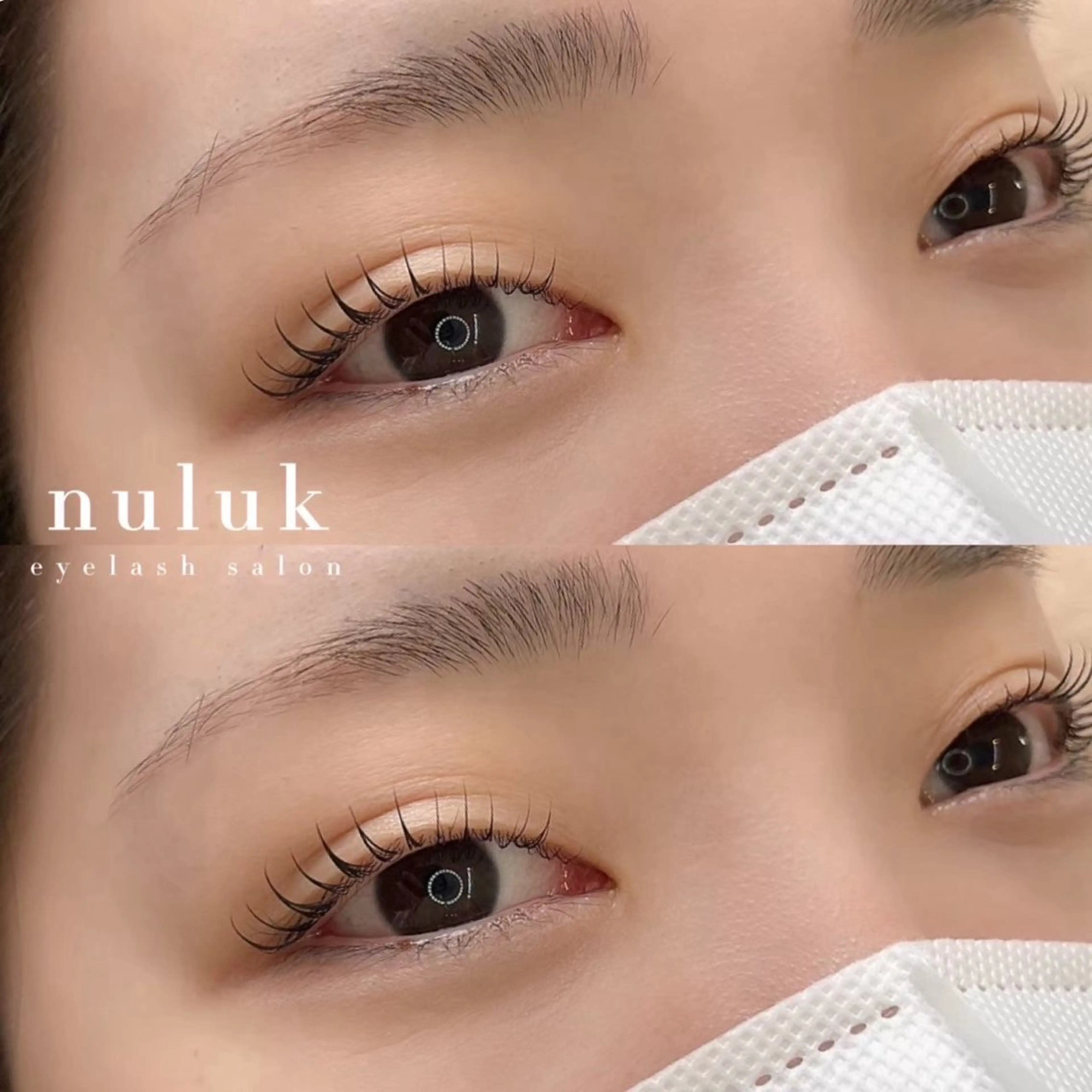 マツエク・マツパ 一重×まつ毛パーマ マツパ nuluk ／ eyelash🩰のマツエク・マツパデザイン