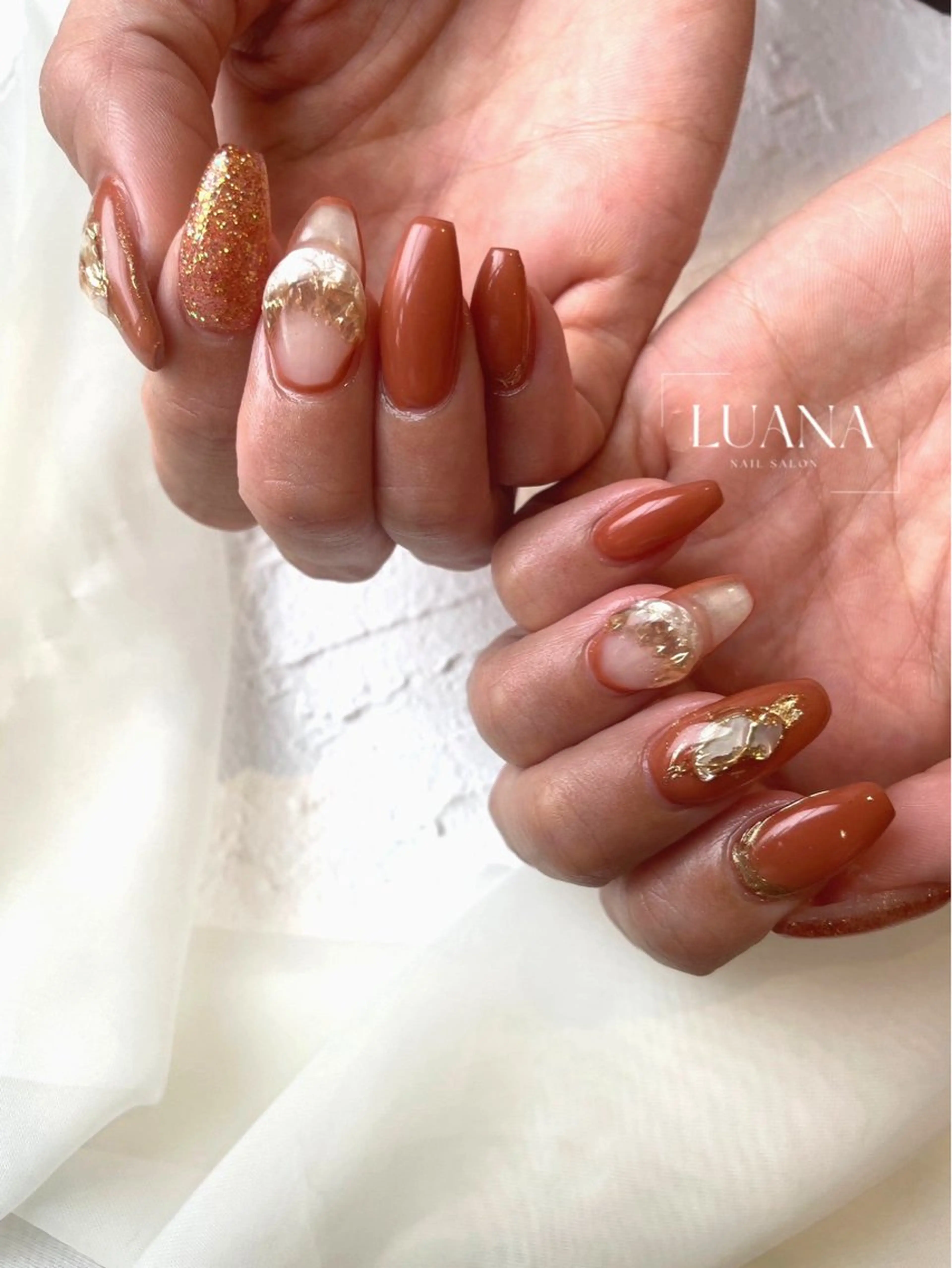 ネイル ハンドネイル Nail Salon Luanaのネイルデザイン