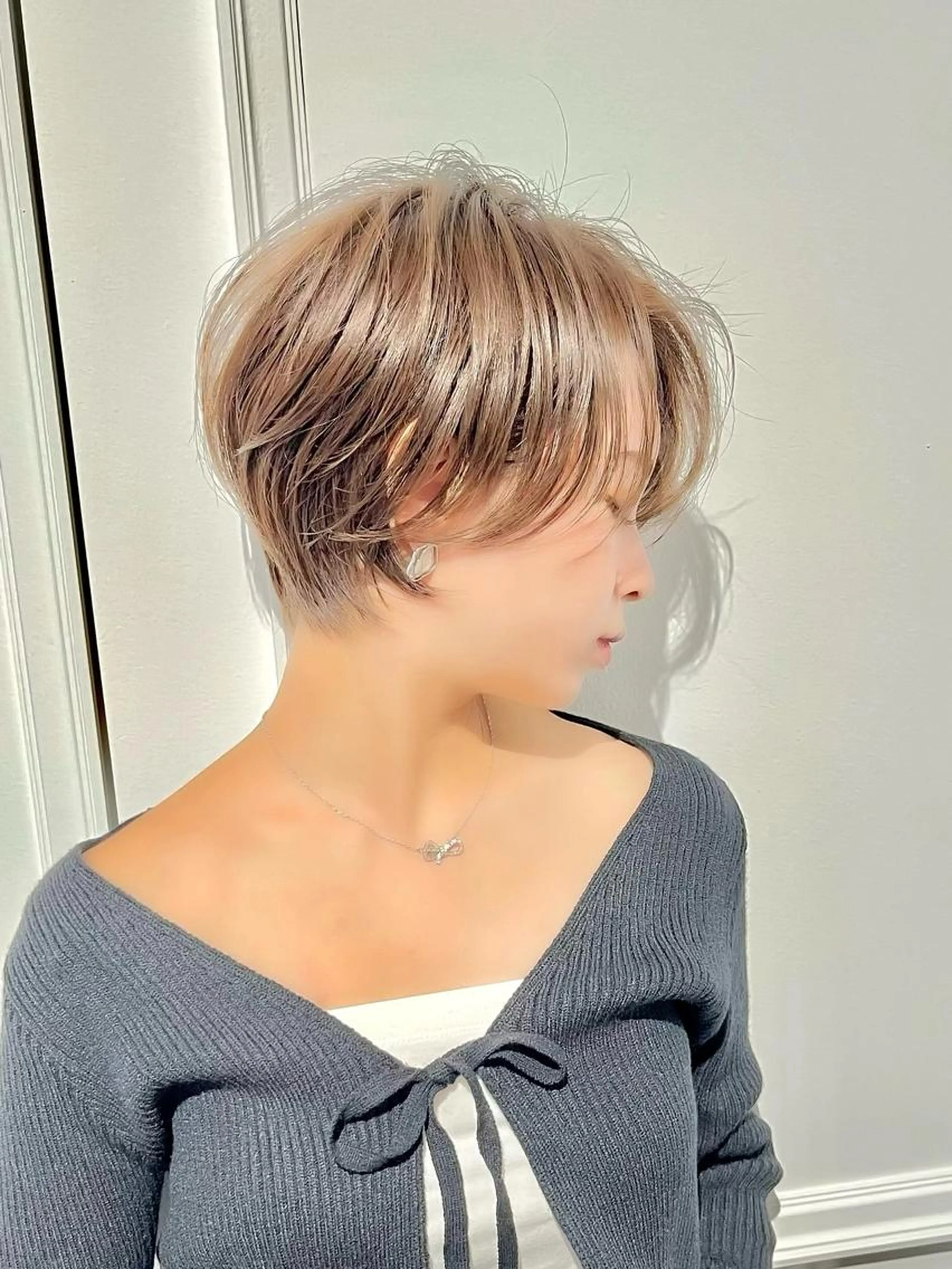【ショートヘア限定】似合わせカット＋艶カラーの写真