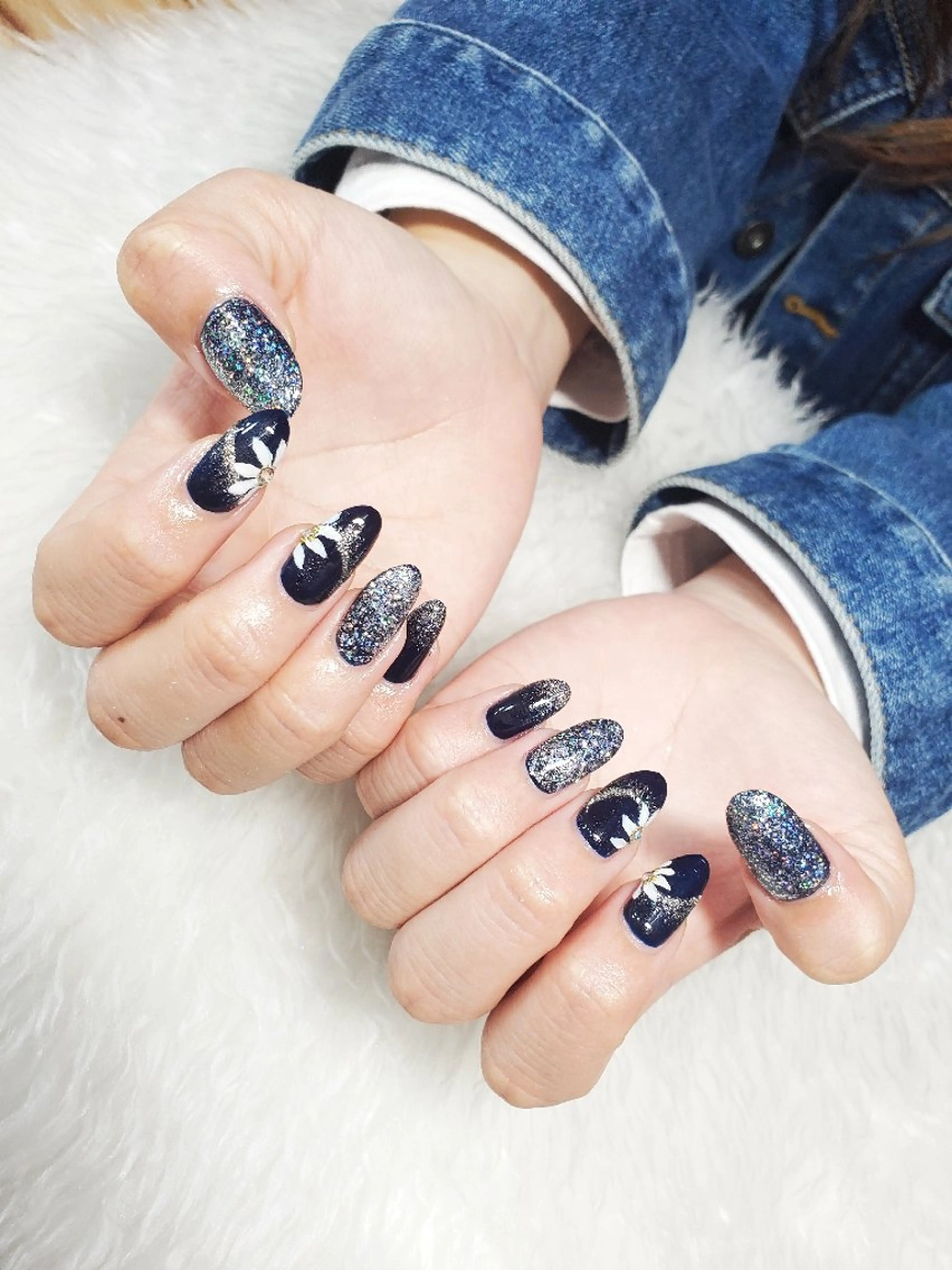 ネイル 持ち込み ハンドネイル ネイルサロンベルティ .ひとみのネイルデザイン