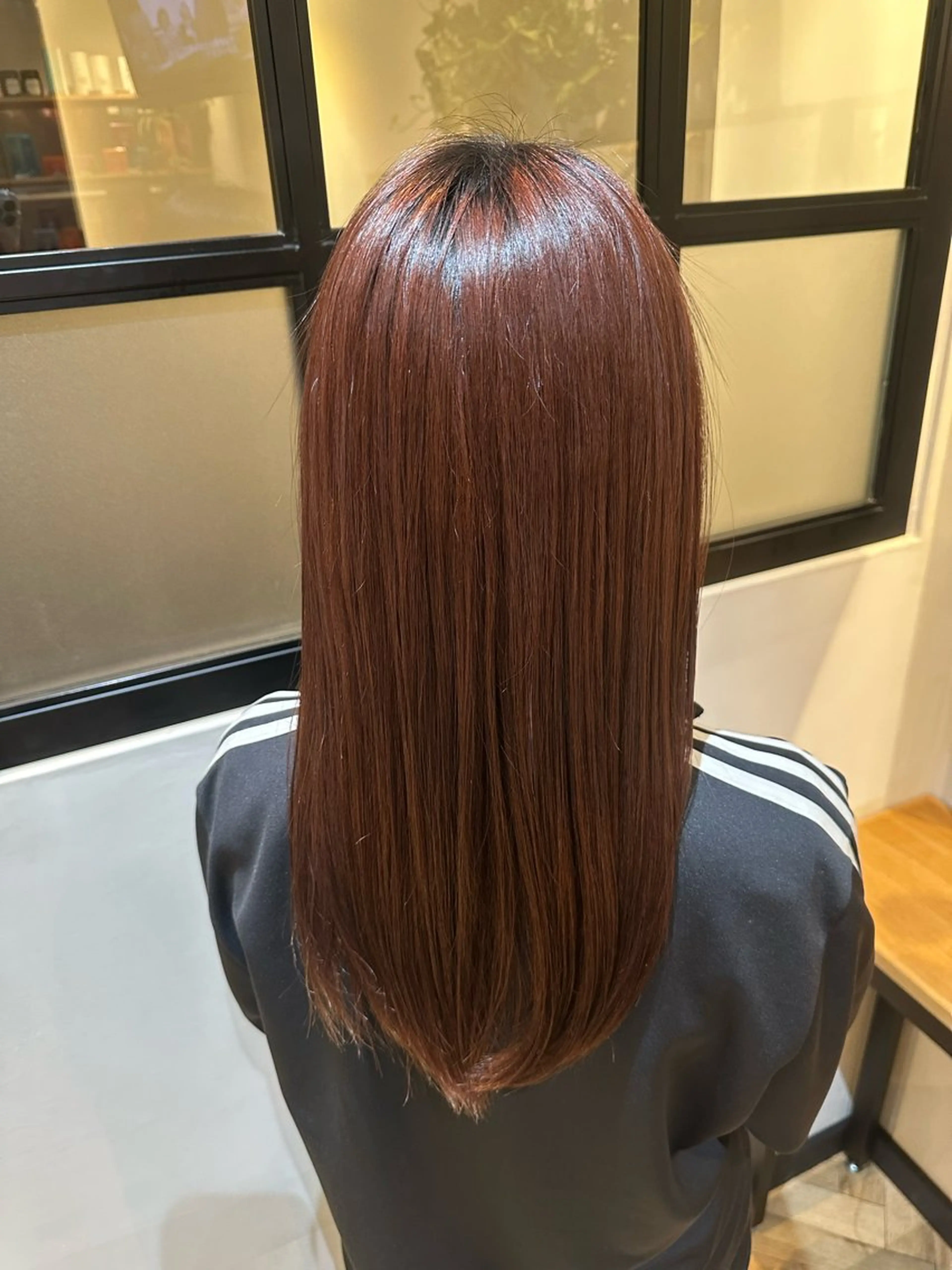 セミロング パーマ トリートメント weaves-SETAGAYA-所属・Luna🌙 艶カラーのヘアスタイル
