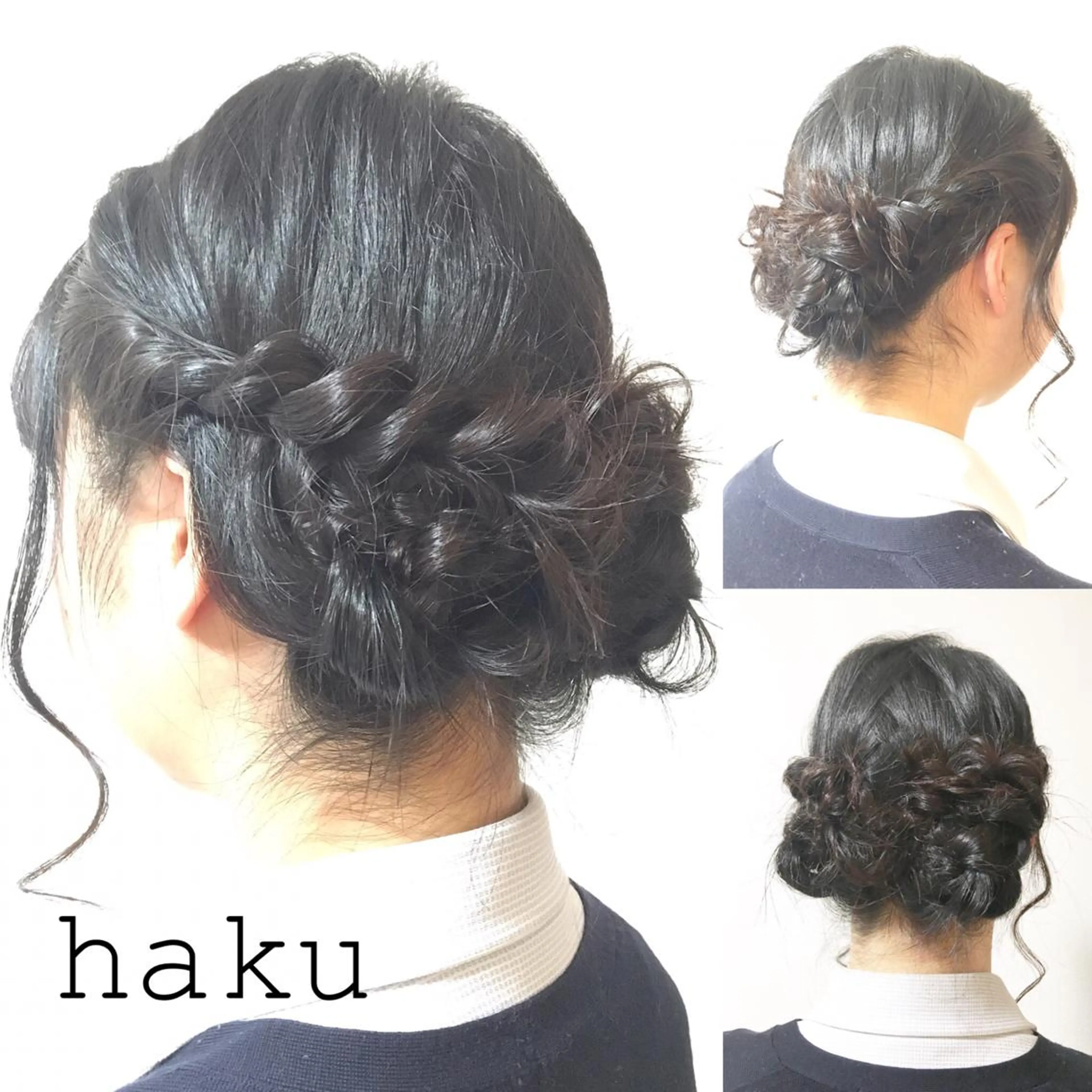 ミディアム ヘアアレンジ 卒業式のヘアスタイル ＊ asukaのヘアスタイル