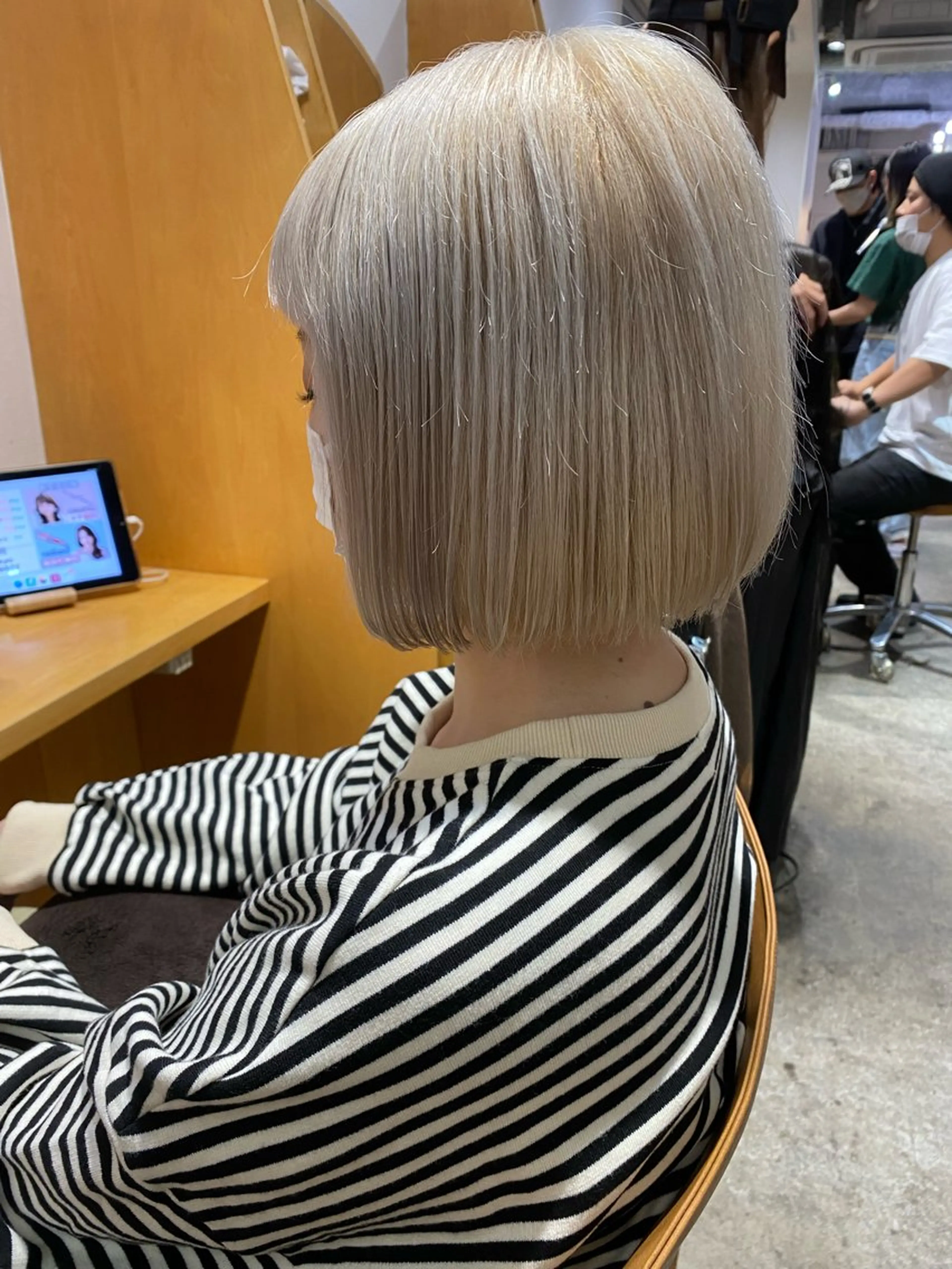 ショート ヘアカラー SALOWIN銀座PAYⅡ店所属・GINZARay2 風本朱里🐥のヘアスタイル