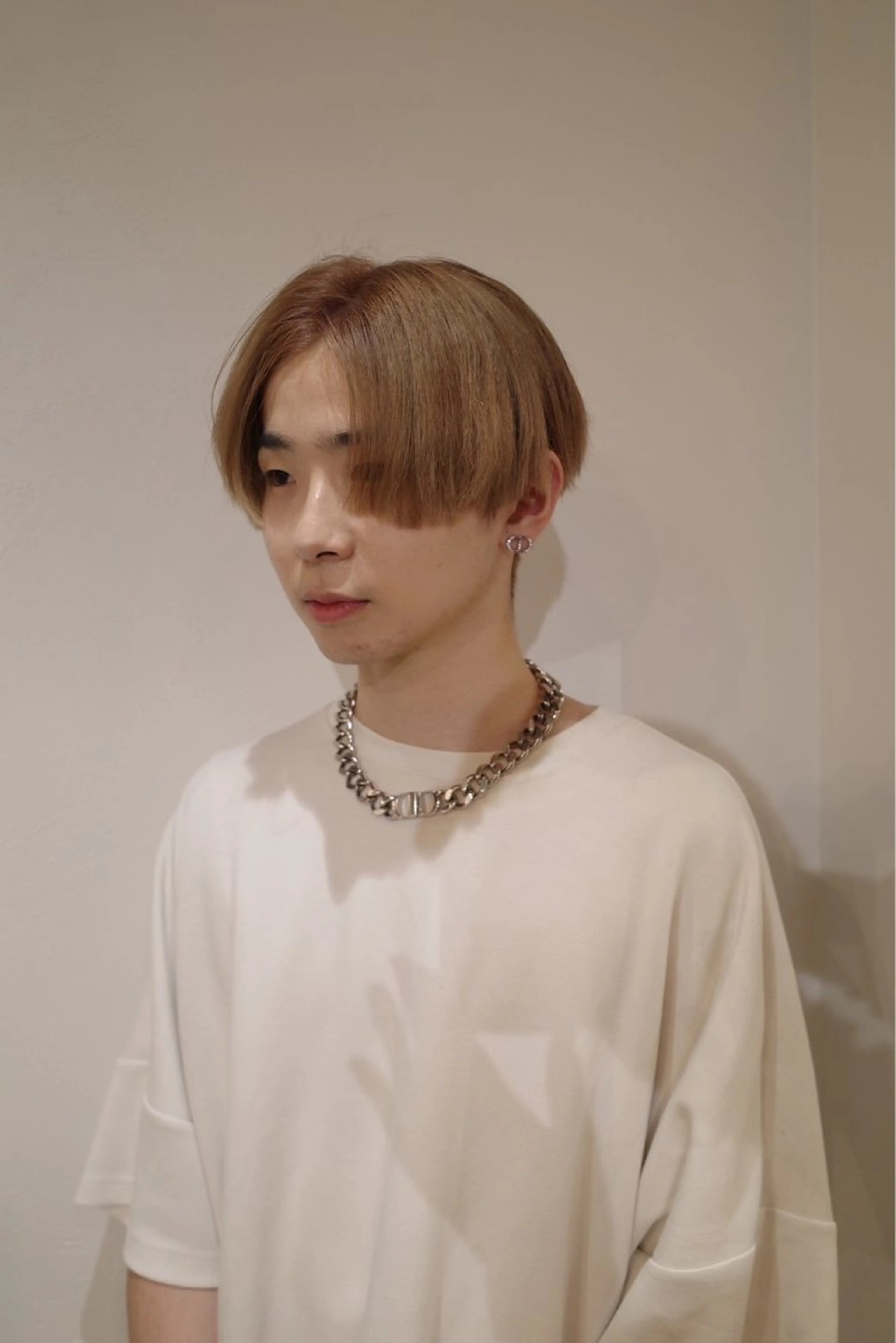 カラー メンズ メンズ韓国風 ヘアカラー Yoh-所属・【縮毛モデル募集】 Yoh-/HABUのヘアスタイル
