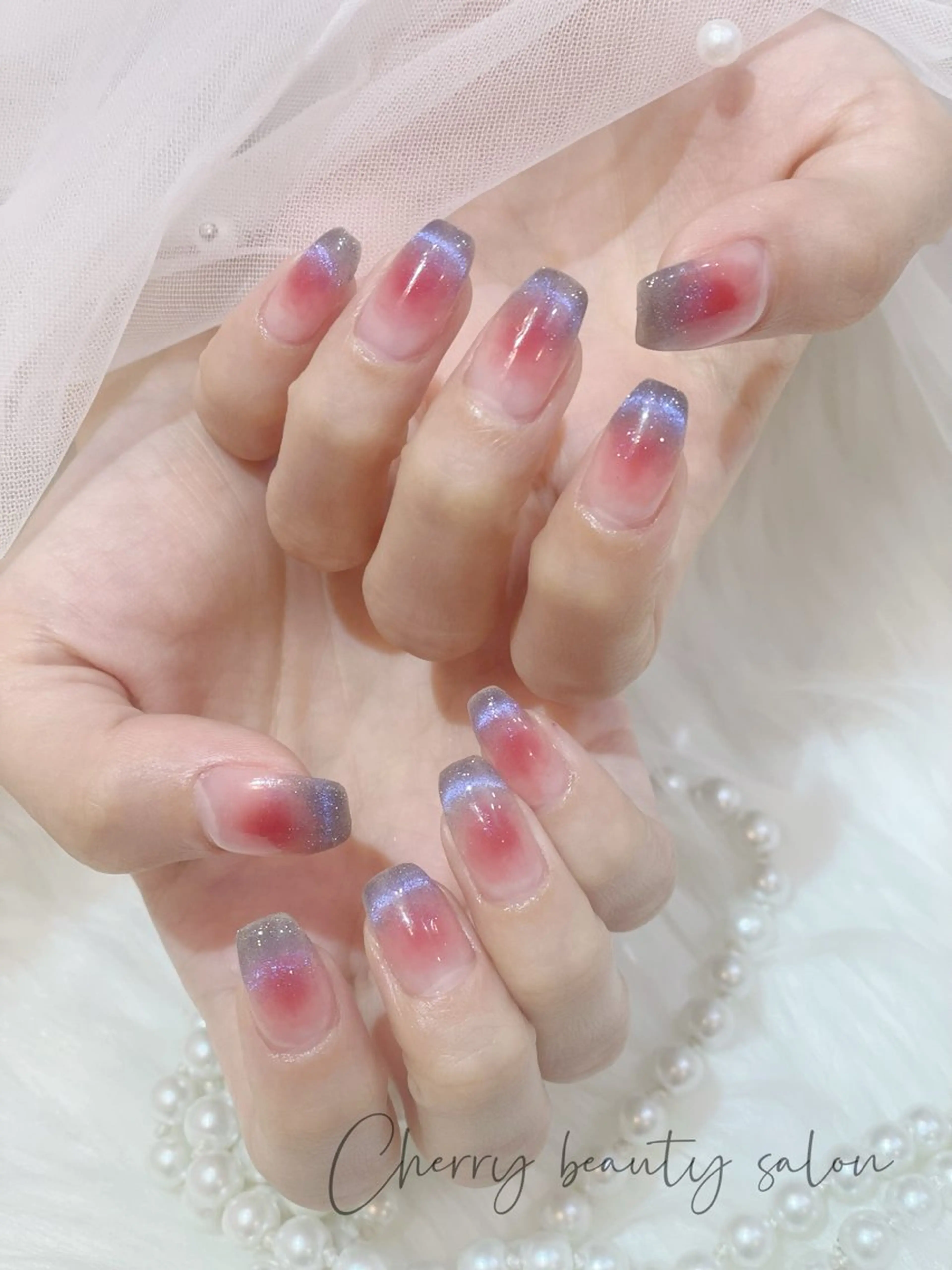 ネイル ハンドネイル ハンドケア SAKURA 🍒のネイルデザイン