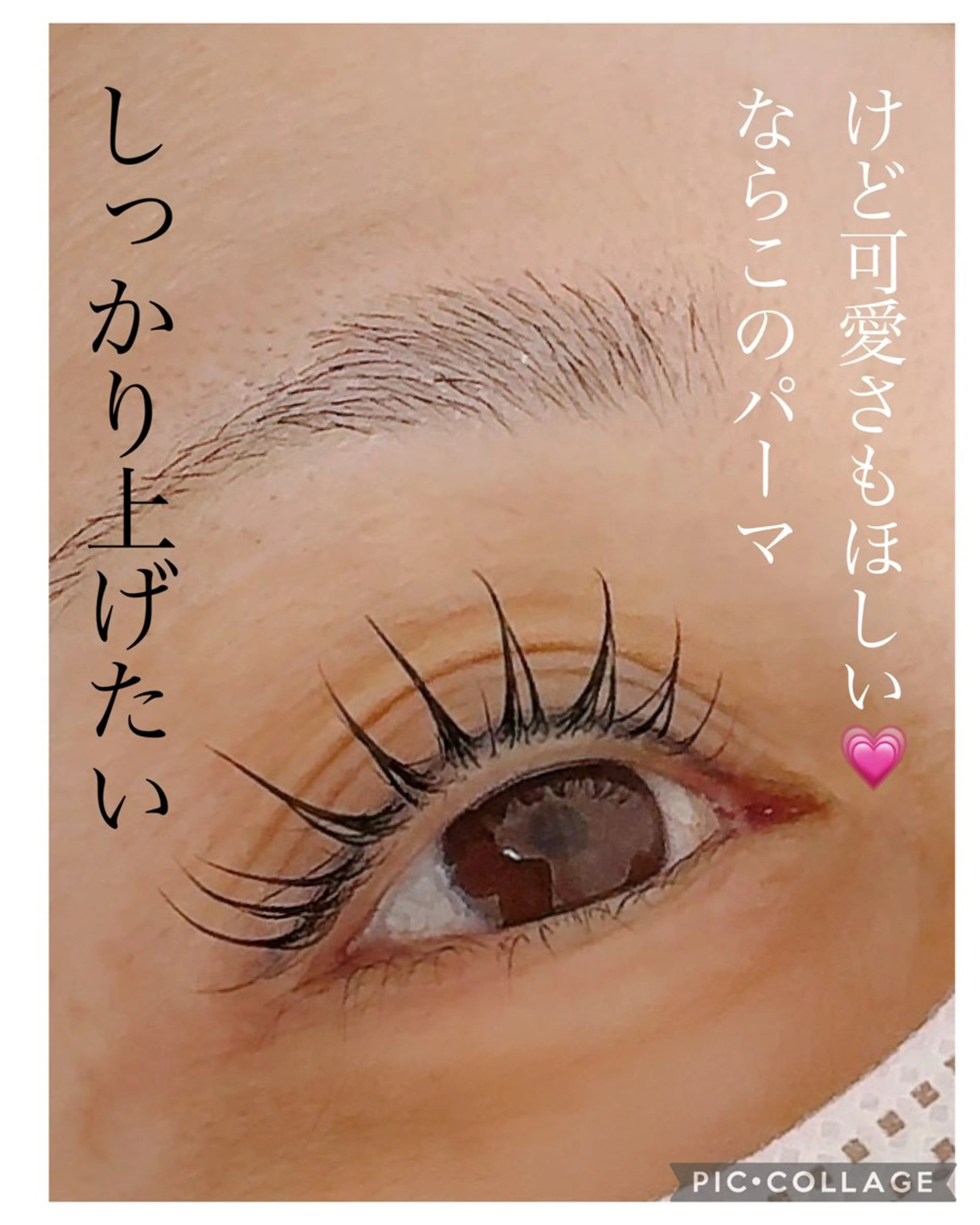 マツエク・マツパ 一重×まつ毛パーマ N ラッシュのマツエク・マツパデザイン