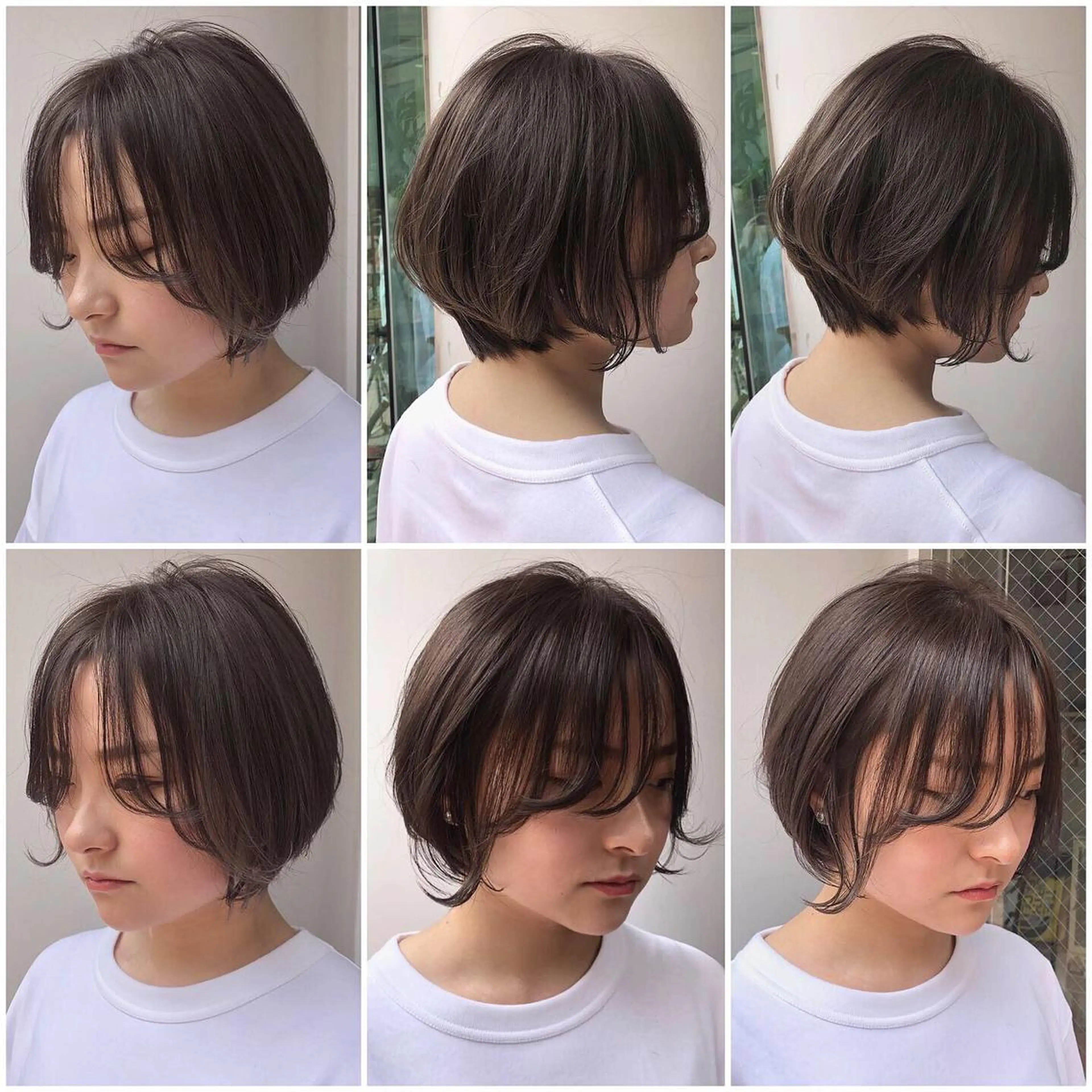 ショート カラー パーマ ヘアアレンジ メンズ キッズ BRUNTJET所属・MAEDA MADOKAのヘアスタイル