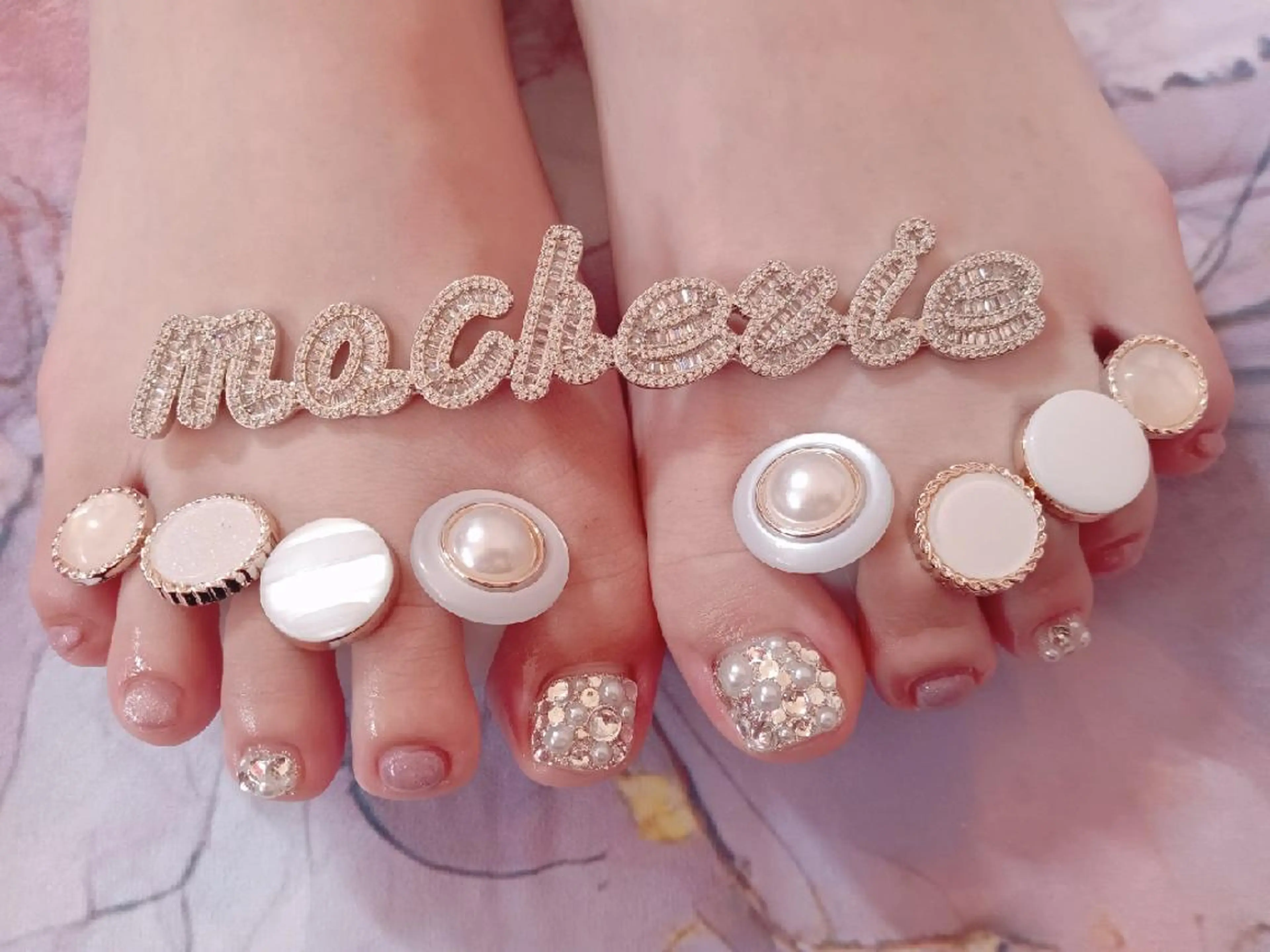 ネイル フットネイル フットネイル Nail Salon macherieのネイルデザイン