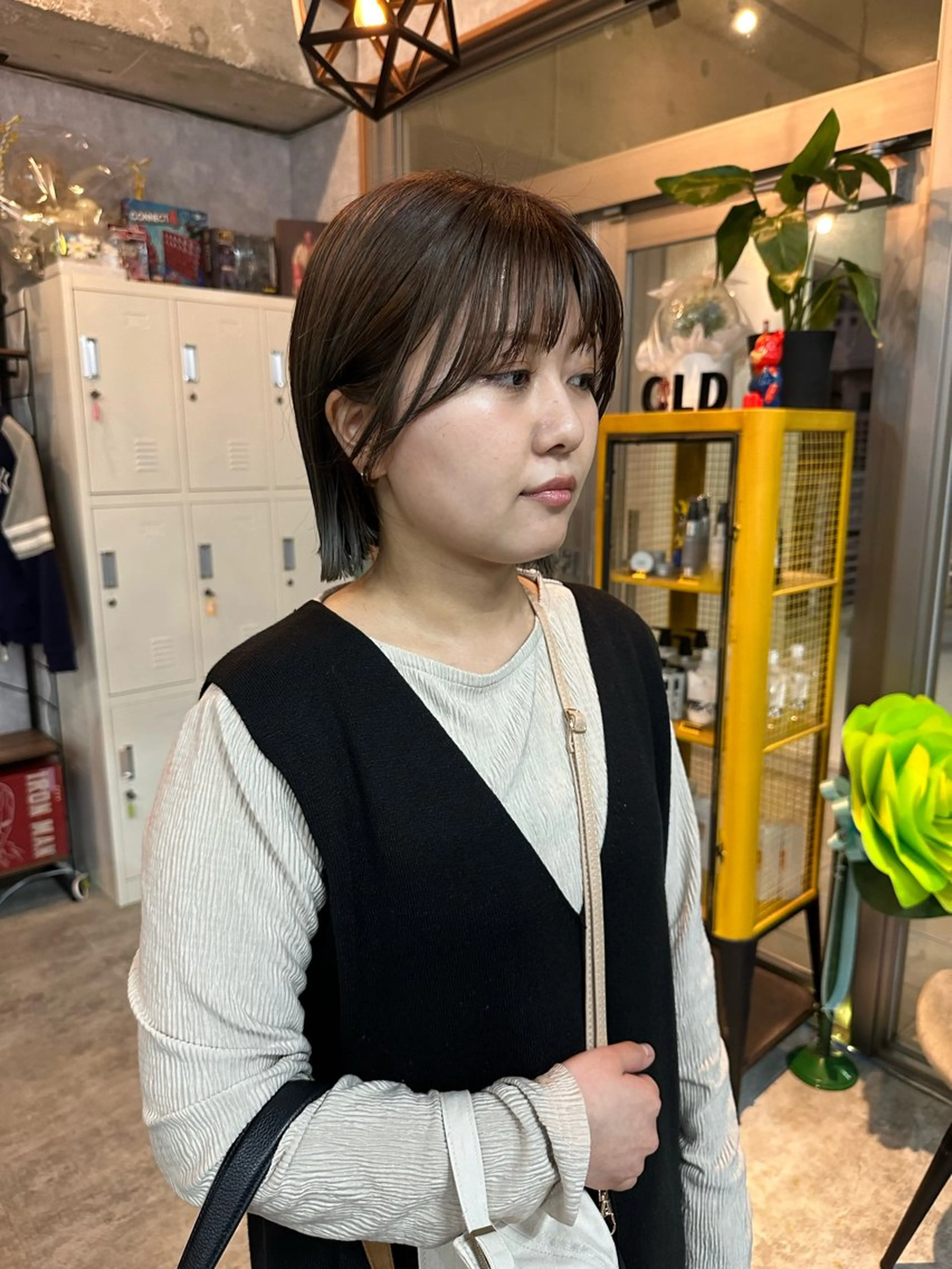 ショート 切りっぱなしボブ ショートボブ ハンサムショート 丸みショート ボブ カット ヘアカラー トリートメント C’LD hair  produce /シールドヘア所属・モテ髪/ボブ/ショー ト/アダチフウトのヘアスタイル
