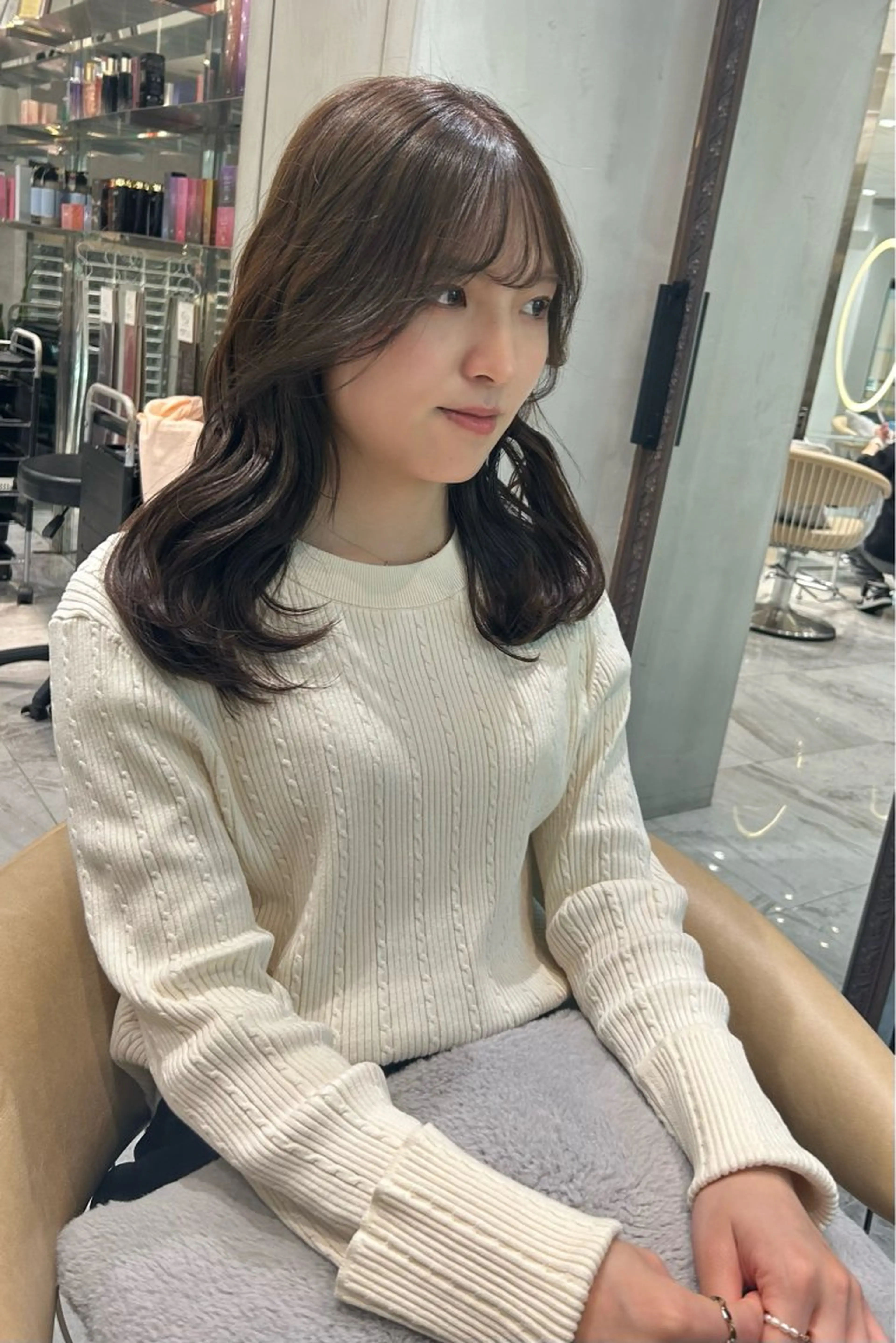 ロング カラー ヘアカラー トリートメント ブリーチで叶える透明 感カラーTakeruのヘアスタイル