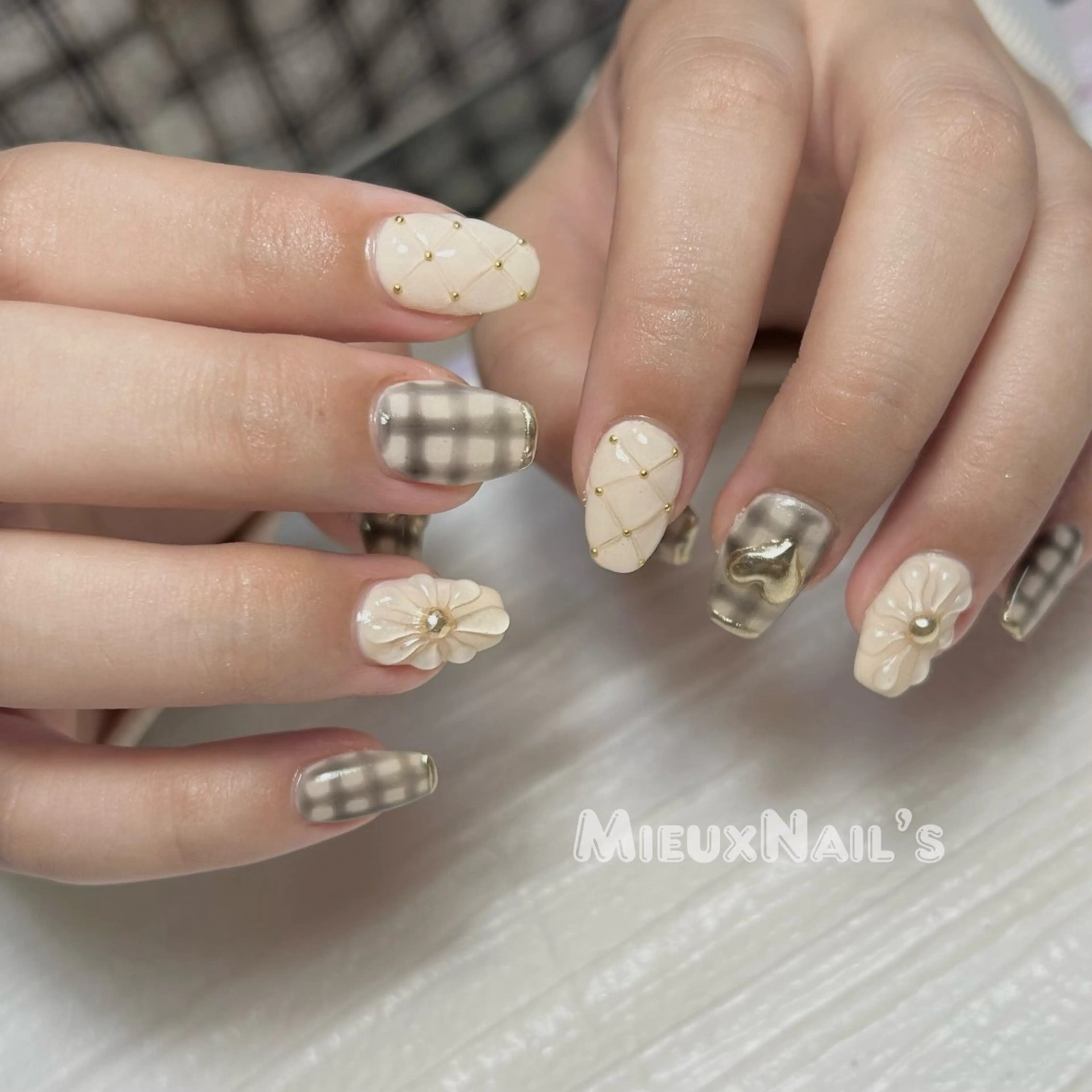 ネイル ハンドネイル Miyu❤️‍🔥 Mieuxnailsのネイルデザイン