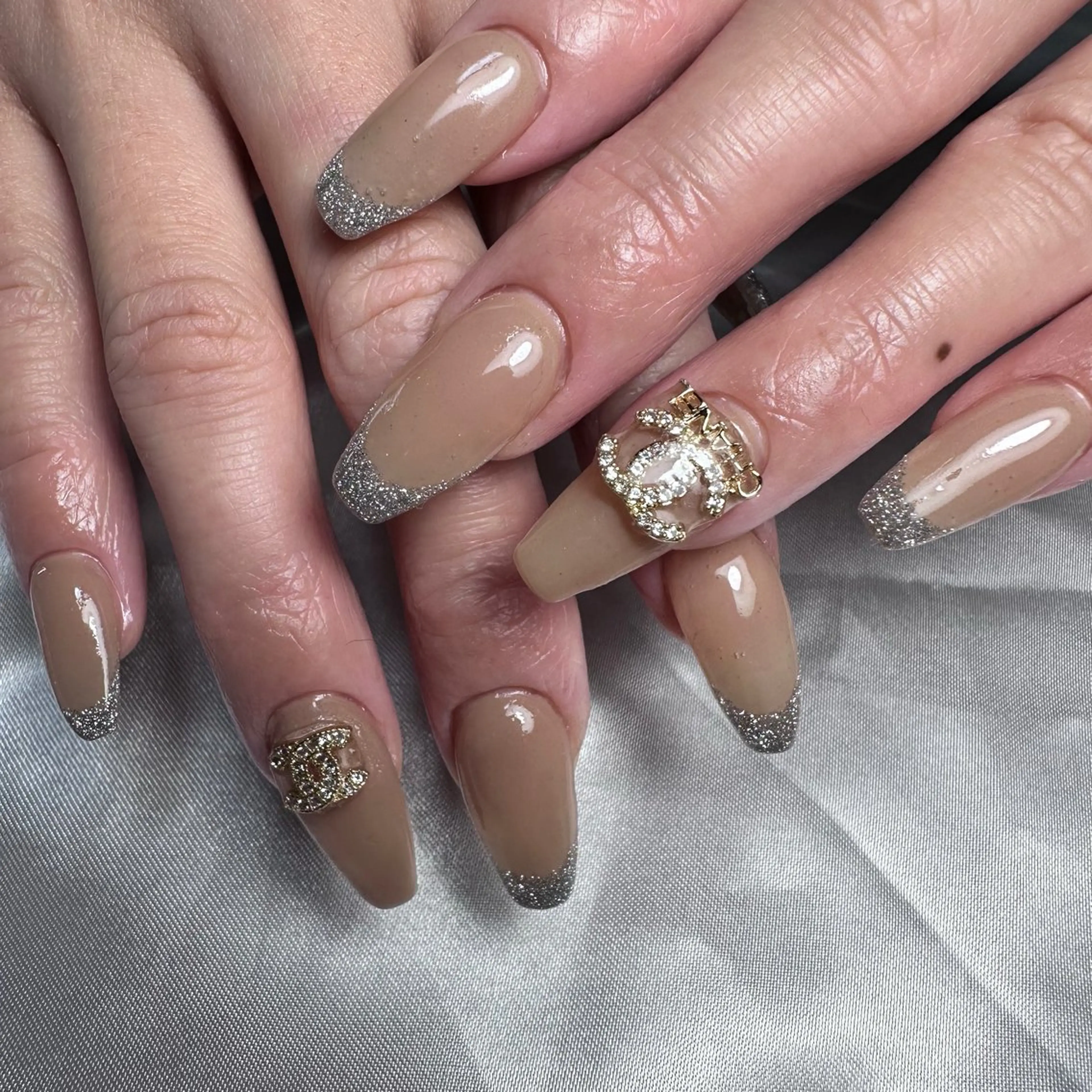 ネイル フラッシュネイル nail salon 凪/ネイル/耳ツボのネイルデザイン