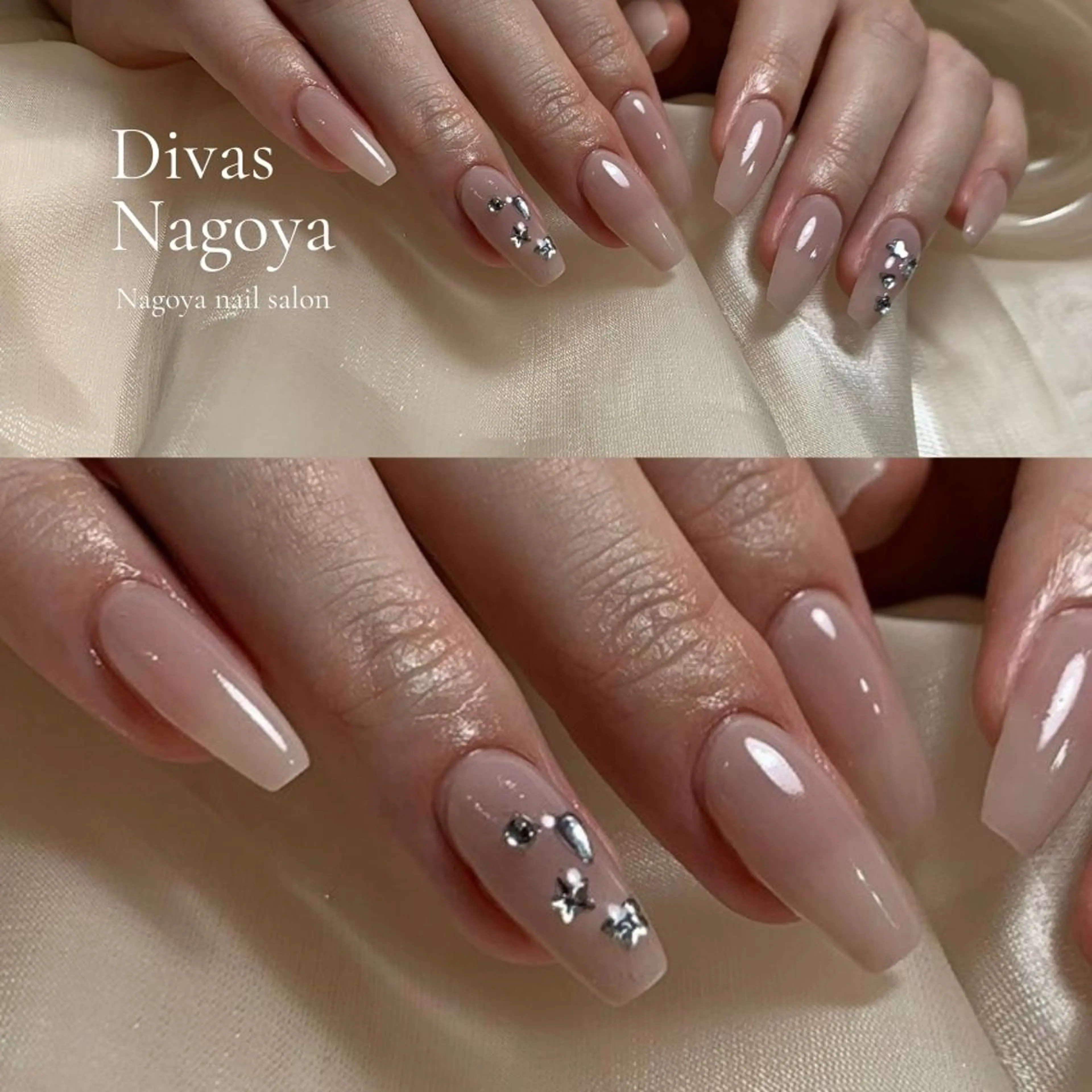 ネイル 長さ出し ジェルネイル 韓国ネイル マグネットネイル 持ち込み 🎀Sakae D.d nail🎀のネイルデザイン