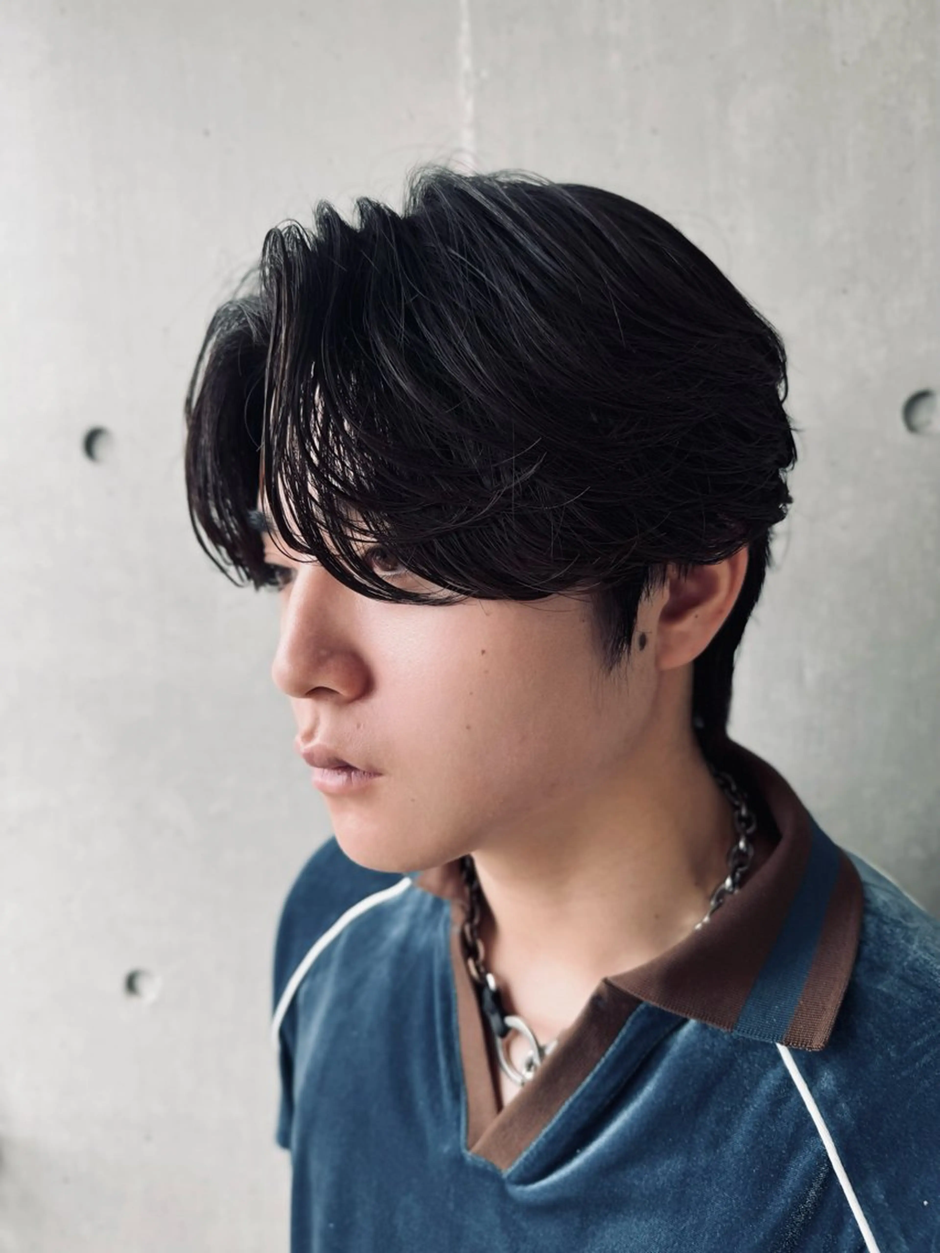 メンズ 根本 彩永のヘアスタイル