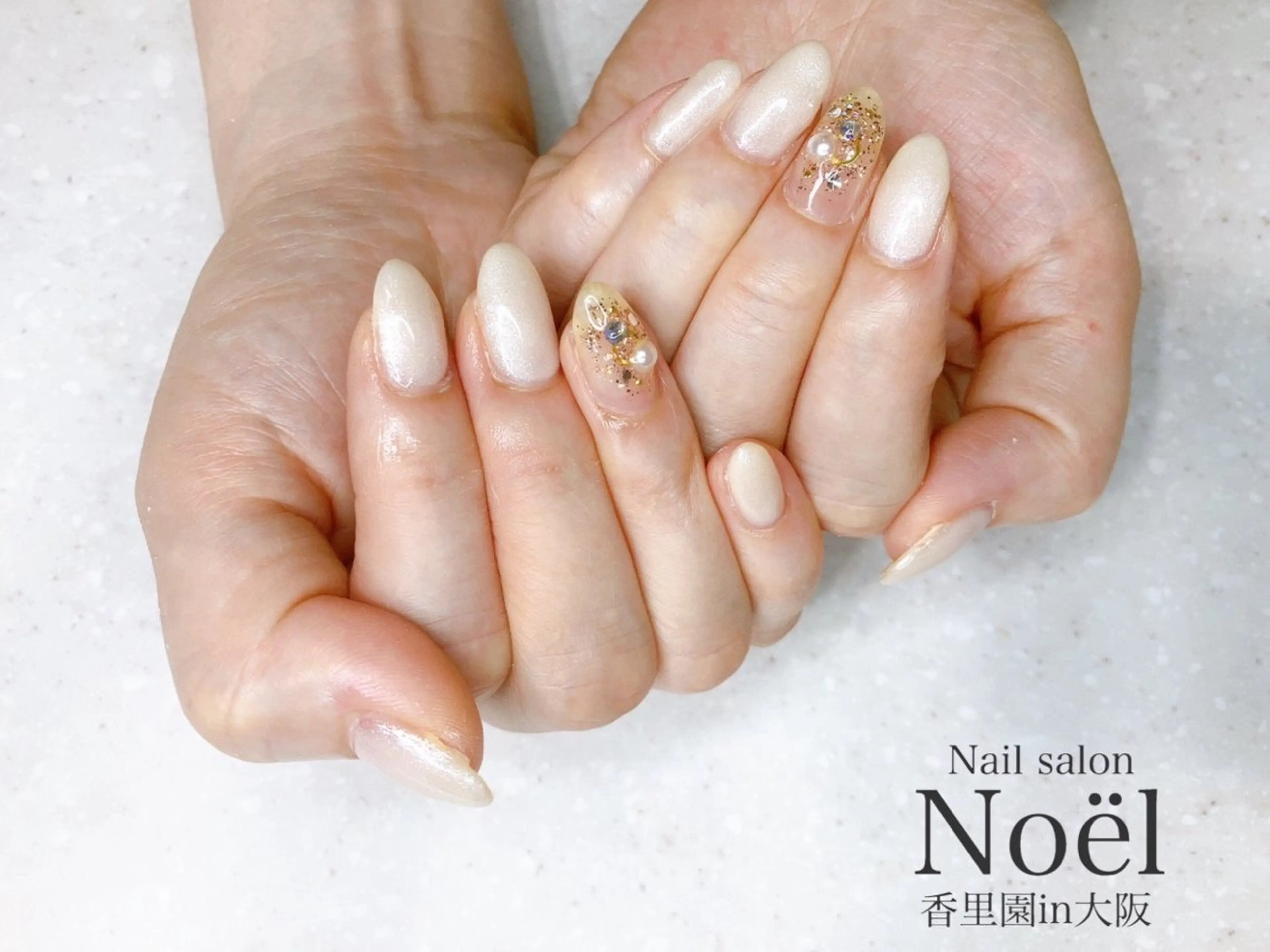 ネイル ハンドネイル Nailsalon  &Noel所属・もも 🍑のネイルデザイン