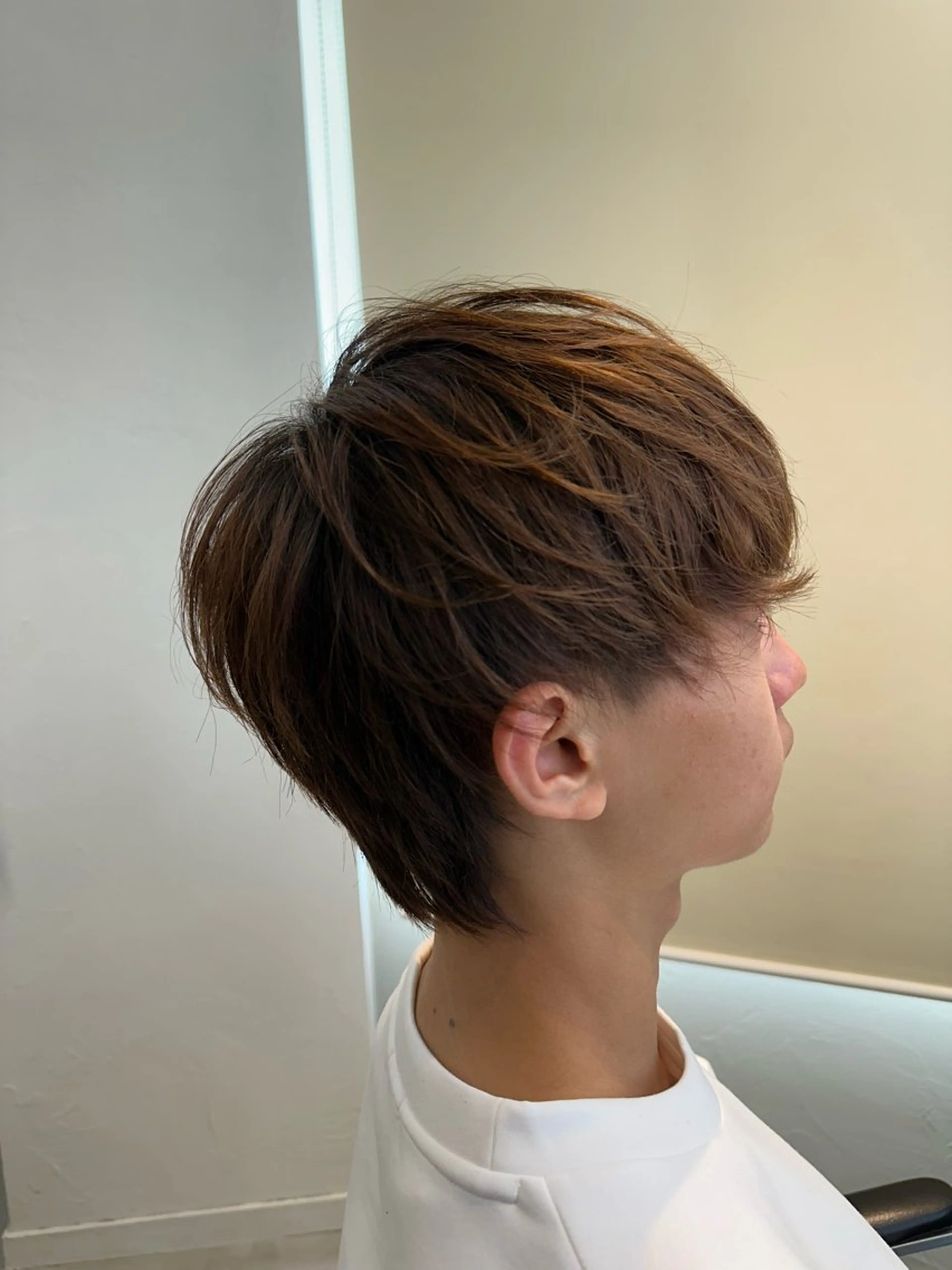 ショート ウルフカット 町田/透け感/透明感 Shibuのヘアスタイル